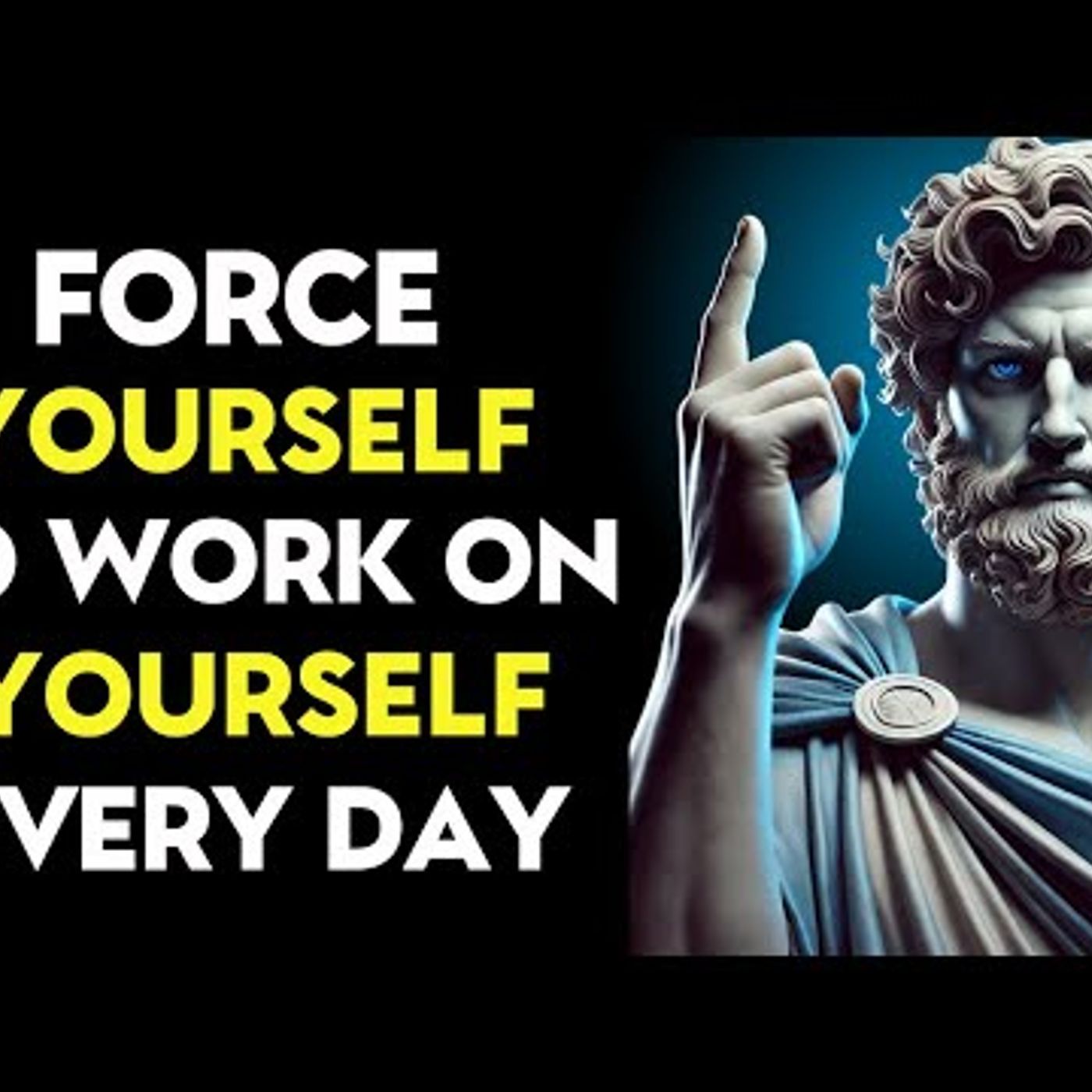 COMMIT to WORKING ON YOURSELF every day and TRANSFORM YOUR LIFE   _ Stoic Philosophy episode artwork