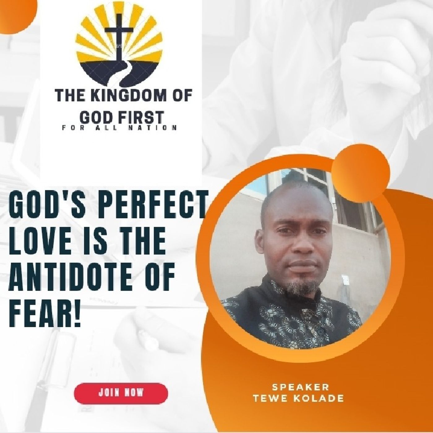 GOD'S PERFECT LOVE IS THE ANTIDOTE OF FEAR! episode artwork