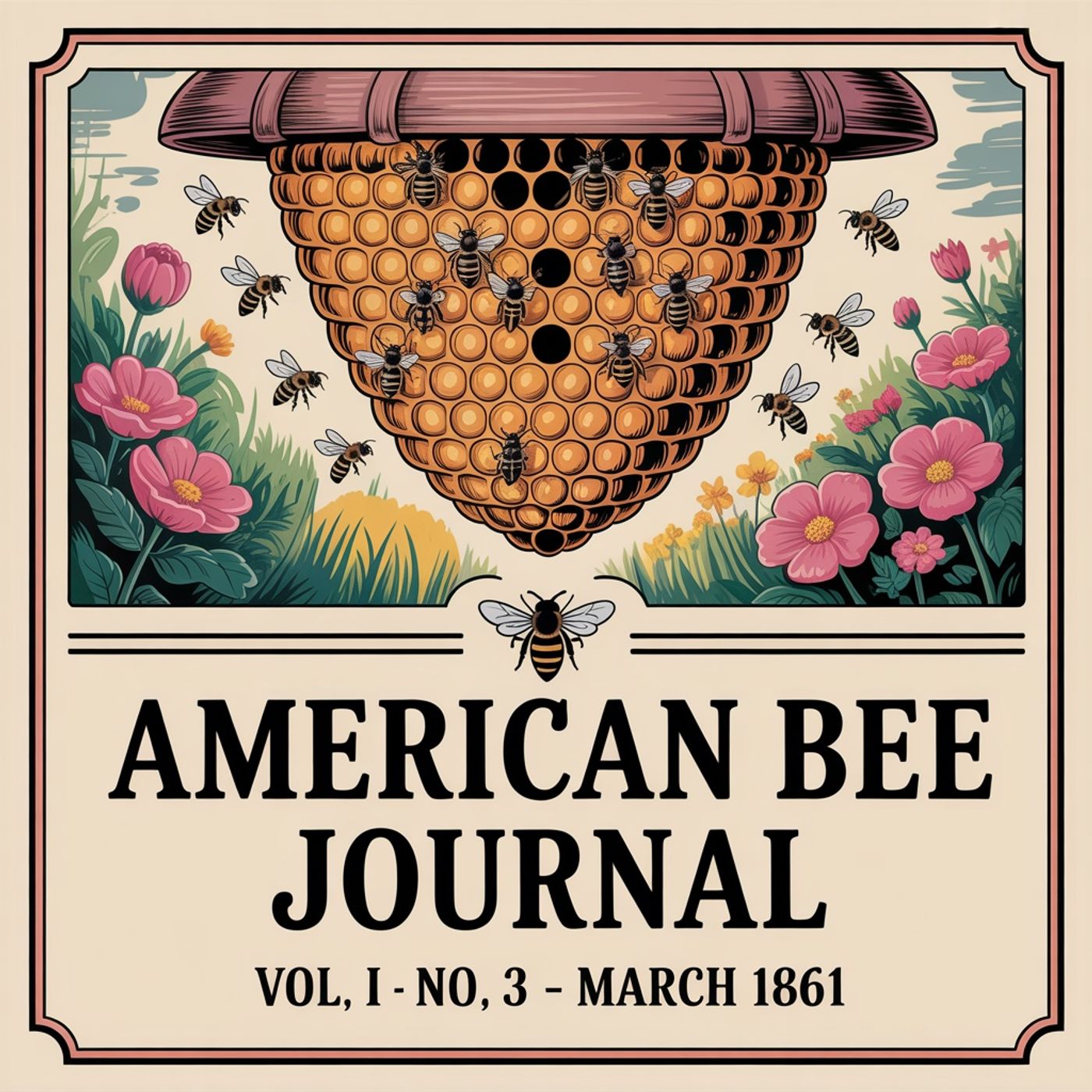 American Bee Journal : Vol. I - No. 3 - March 1861