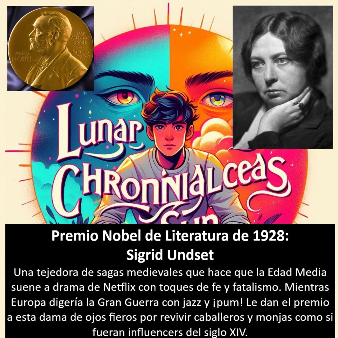 Premio Nobel - 1928. Sigrid Undset (Noruega) – Novela histórica (Kristin Lavransdatter) episode artwork
