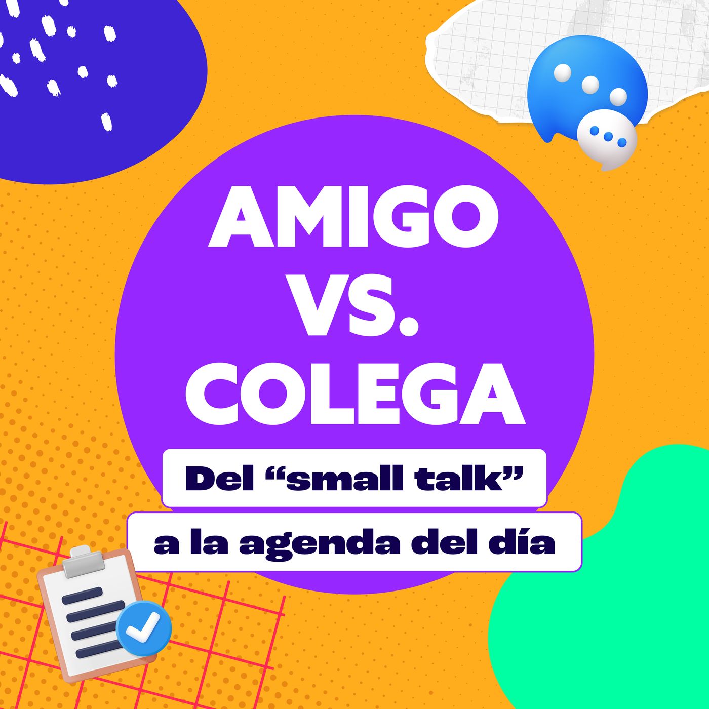 Amigo vs. Colega: Del “small talk” a la agenda del día