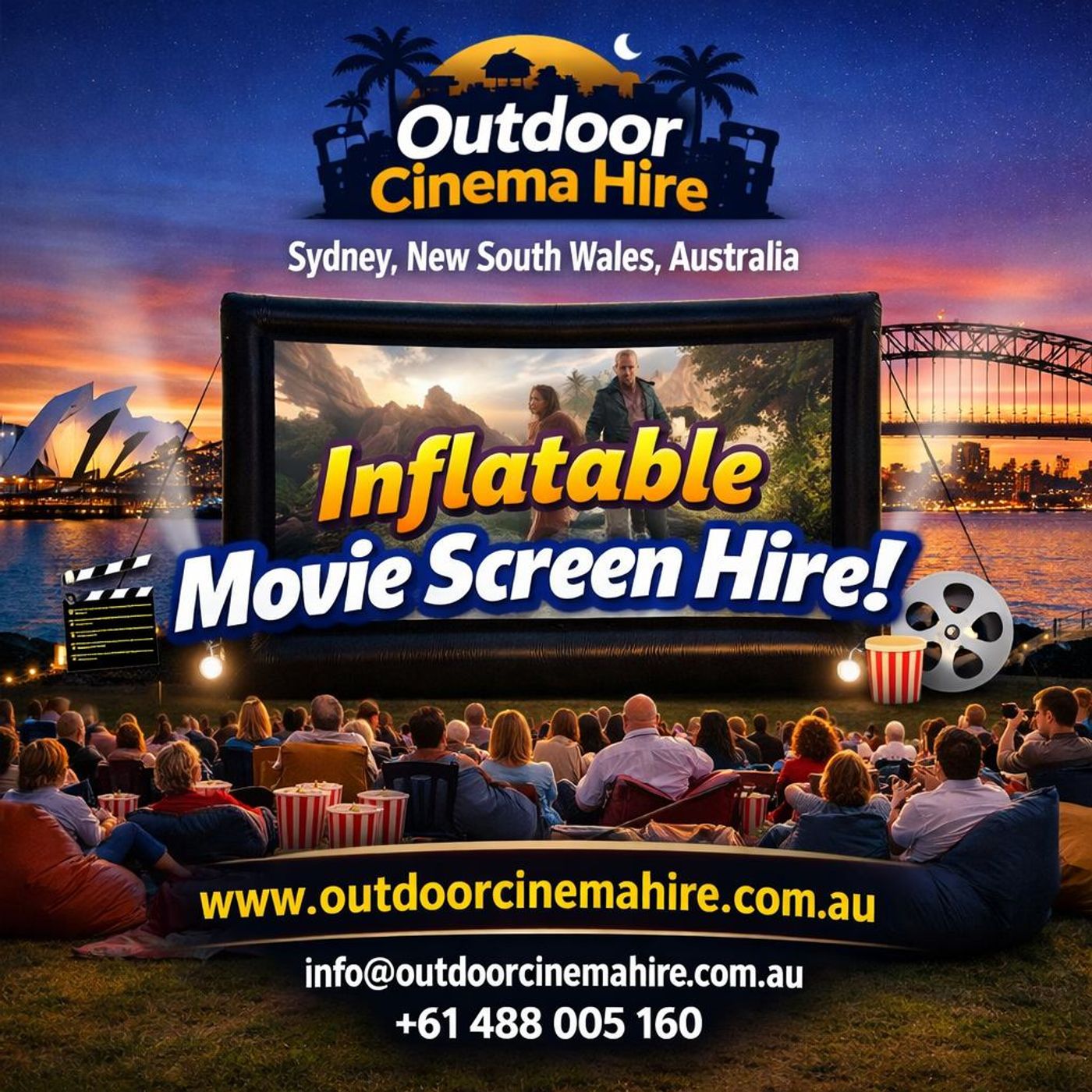 Inflatable Movie Screen Hire for Backyard Nights Under the Stars episode artwork