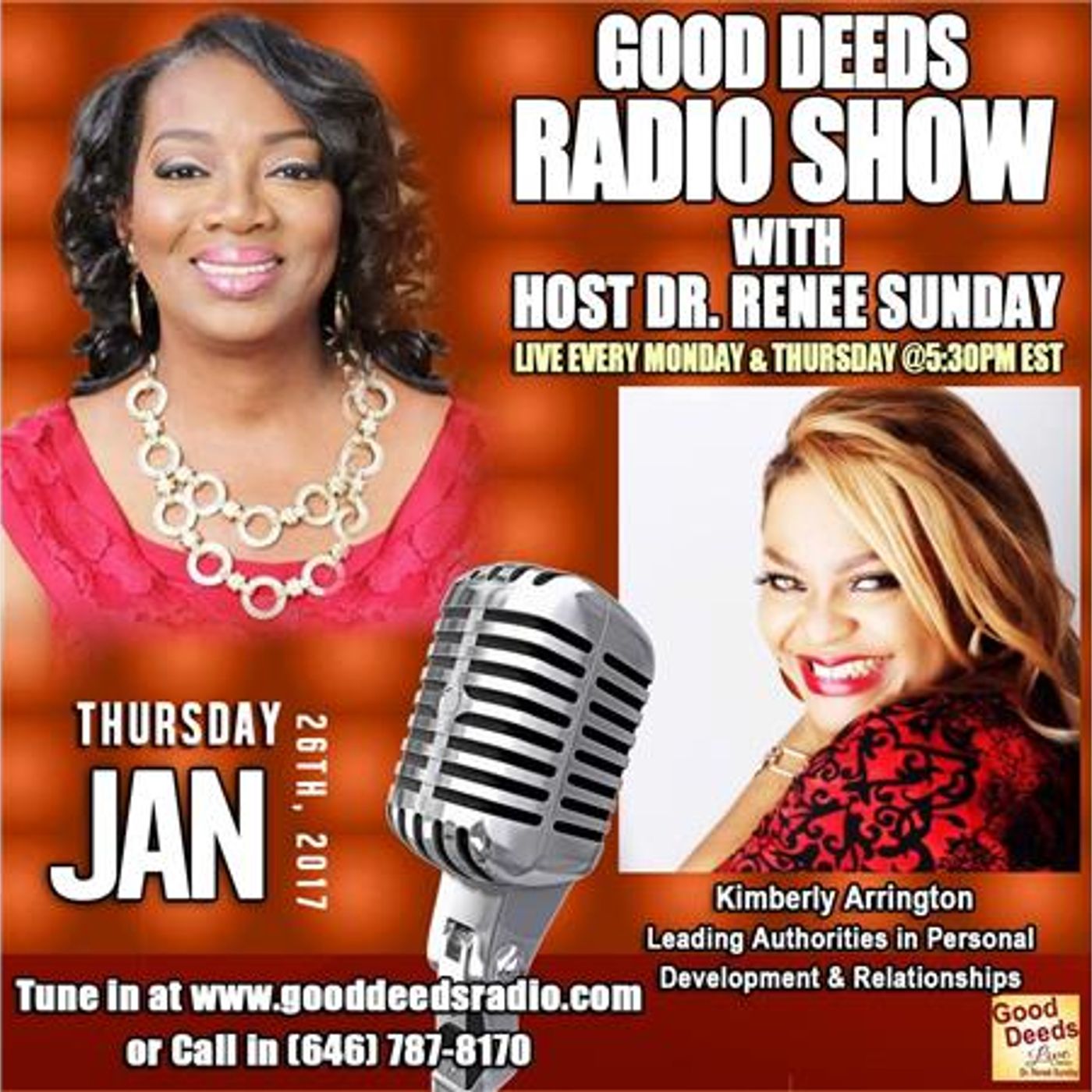 Leading Authorities in Personal Development/Relationships Kimberly Arrington GD episode artwork