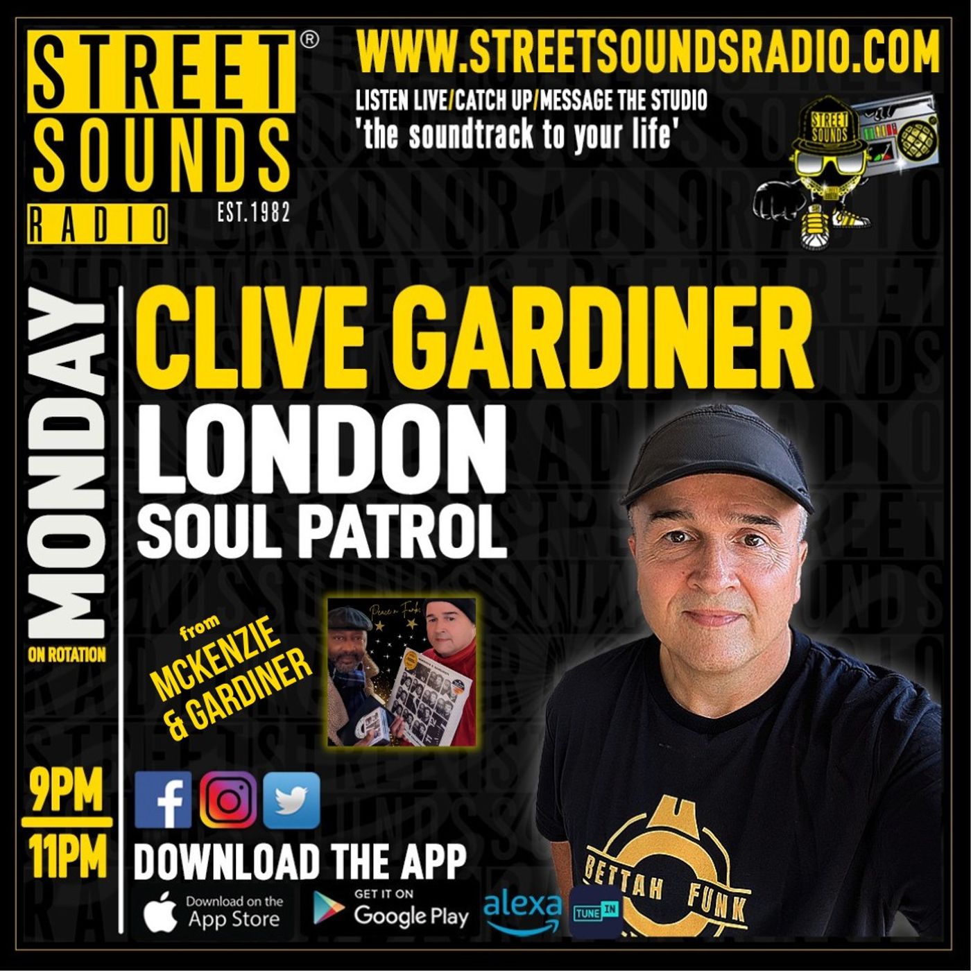 Celebrating Soul & Funk Music: GuMPer Clive Gardiner's New Show On StreetSounds Radio!