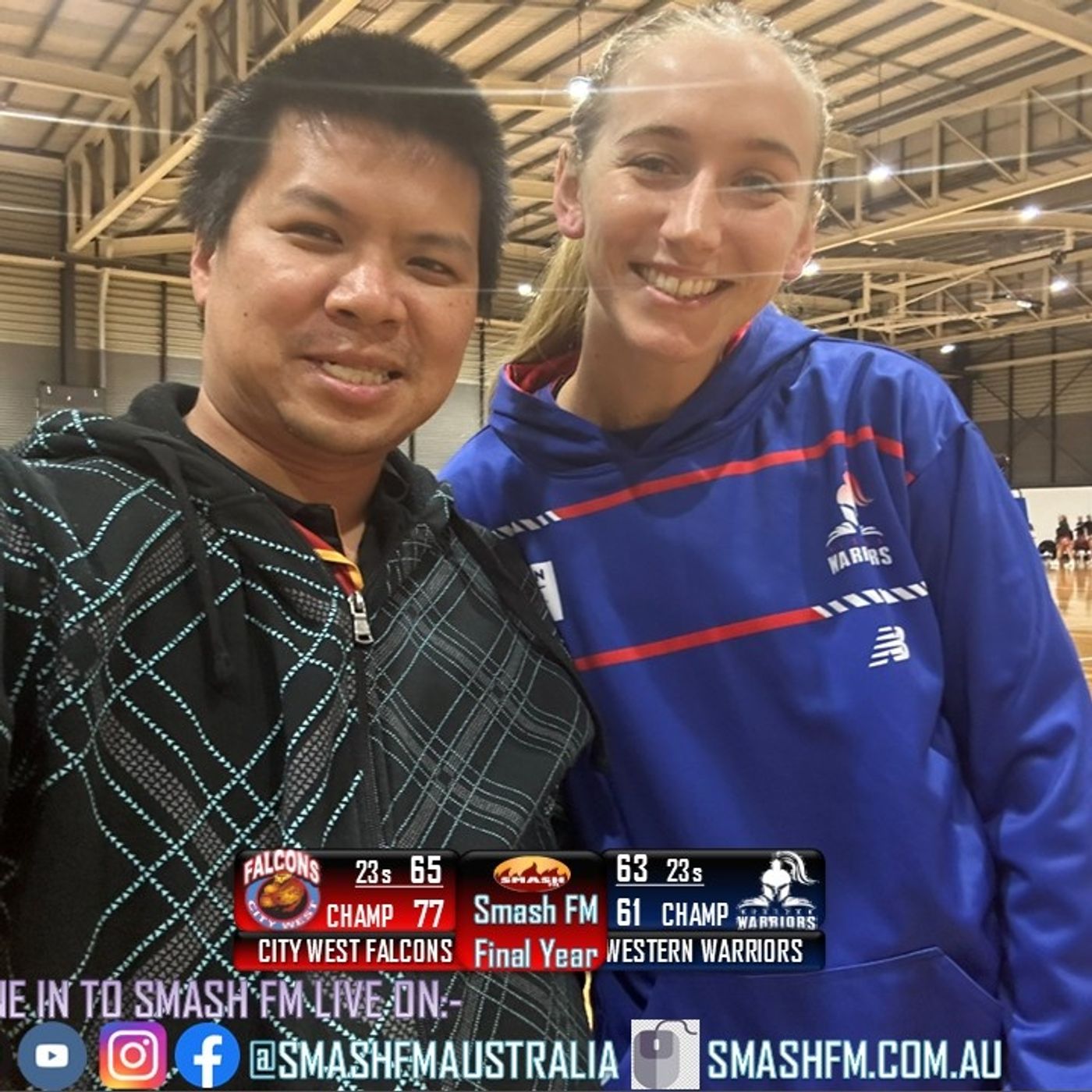 SSSFY26: Western Warriors VNL26 Netball Pre Game Interviews 060526
