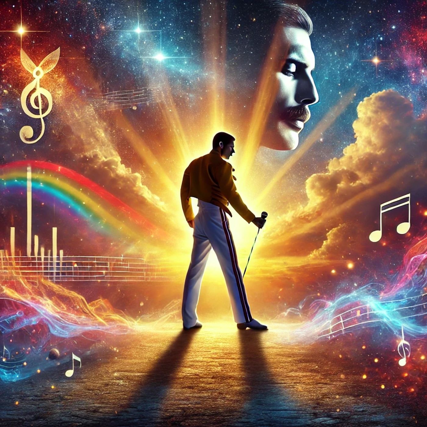 "An amazing feeling coming through, I was born to love you, with every single beat of my heart.." episode artwork