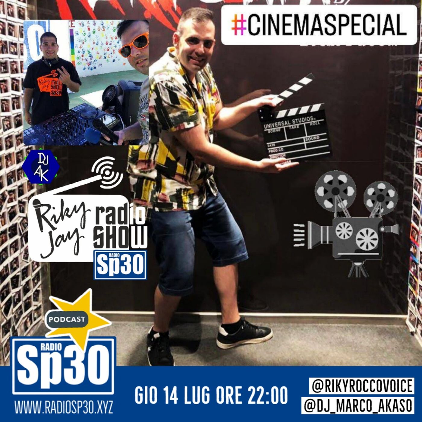 RikyJay Radio Show - ST.3 N.38 - #cinemaspecial episode artwork
