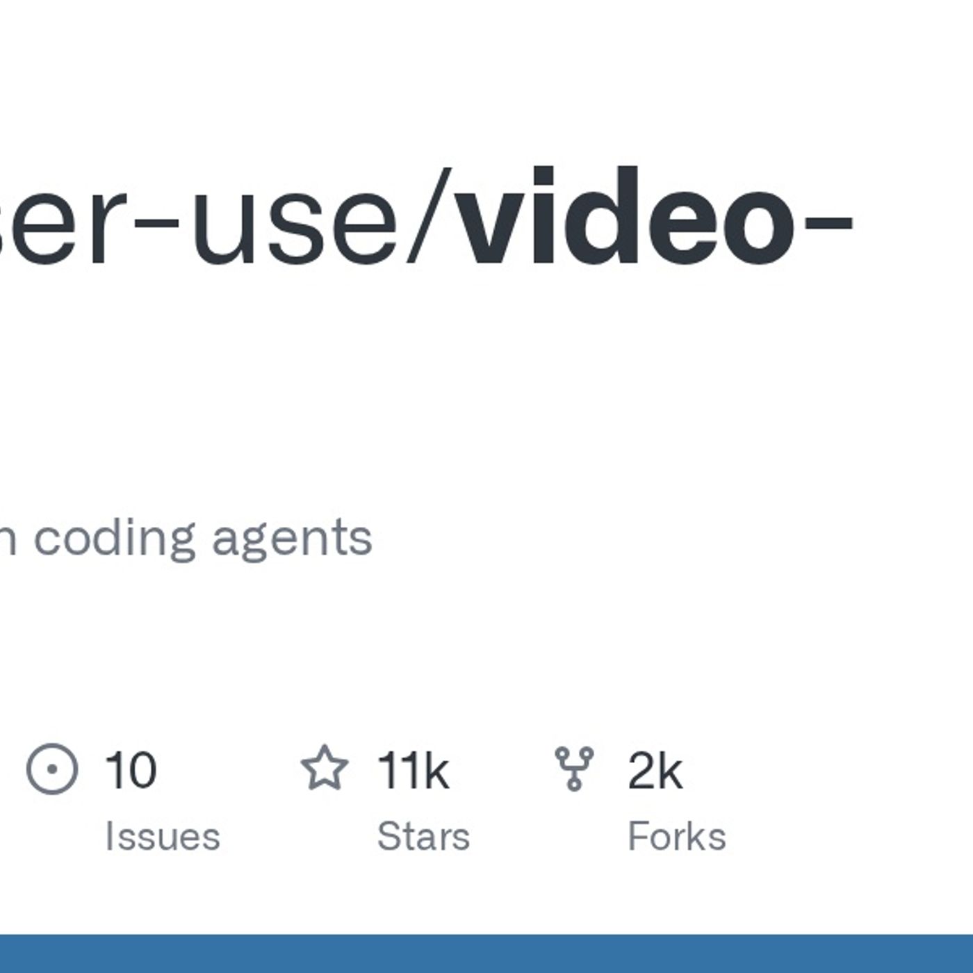 GitHub - browser-use/video-use: Edit videos with coding agents episode artwork