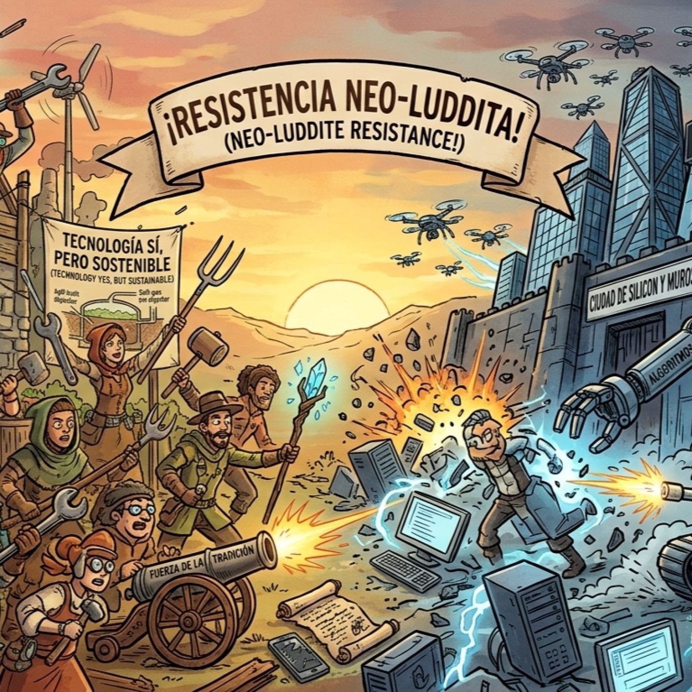 Episodio 147: Los Neo-Luditas contra los Gandallas de Silicon Valley y el Big-Tech episode artwork