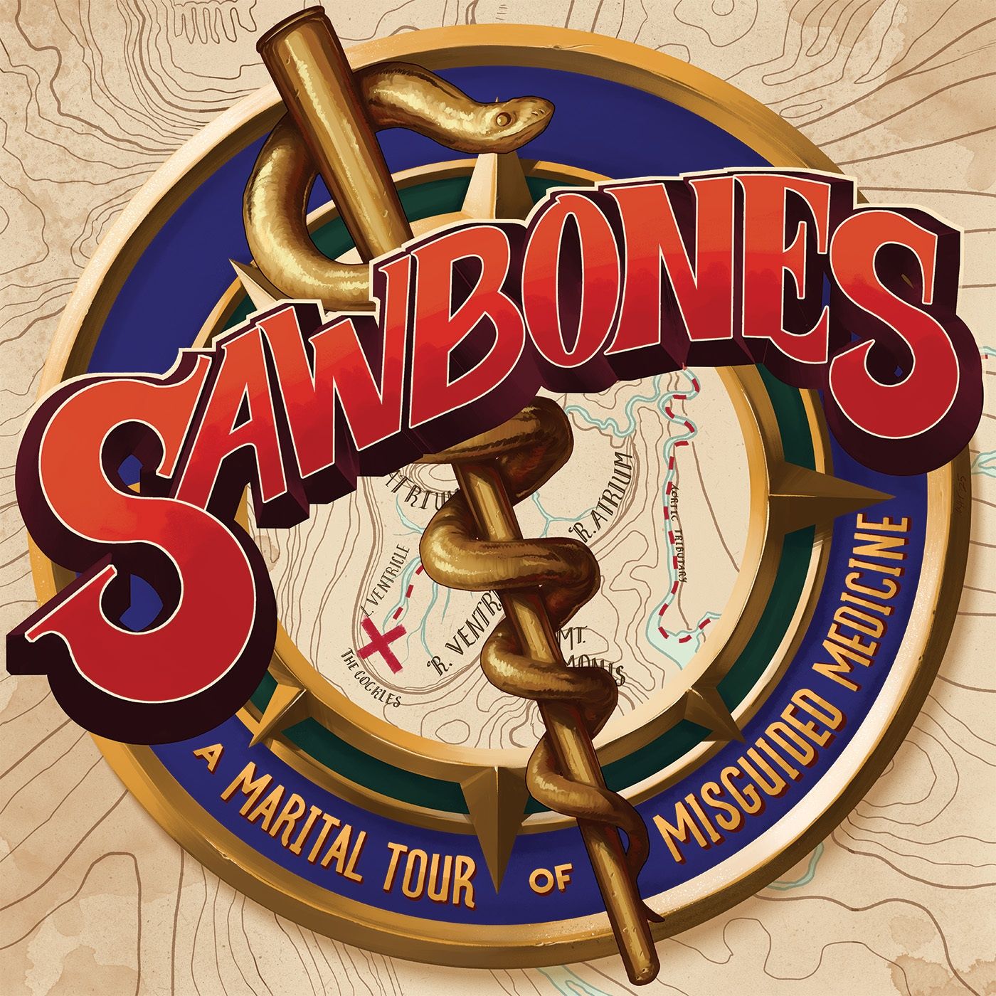 Sawbones - Hantavirus episode artwork