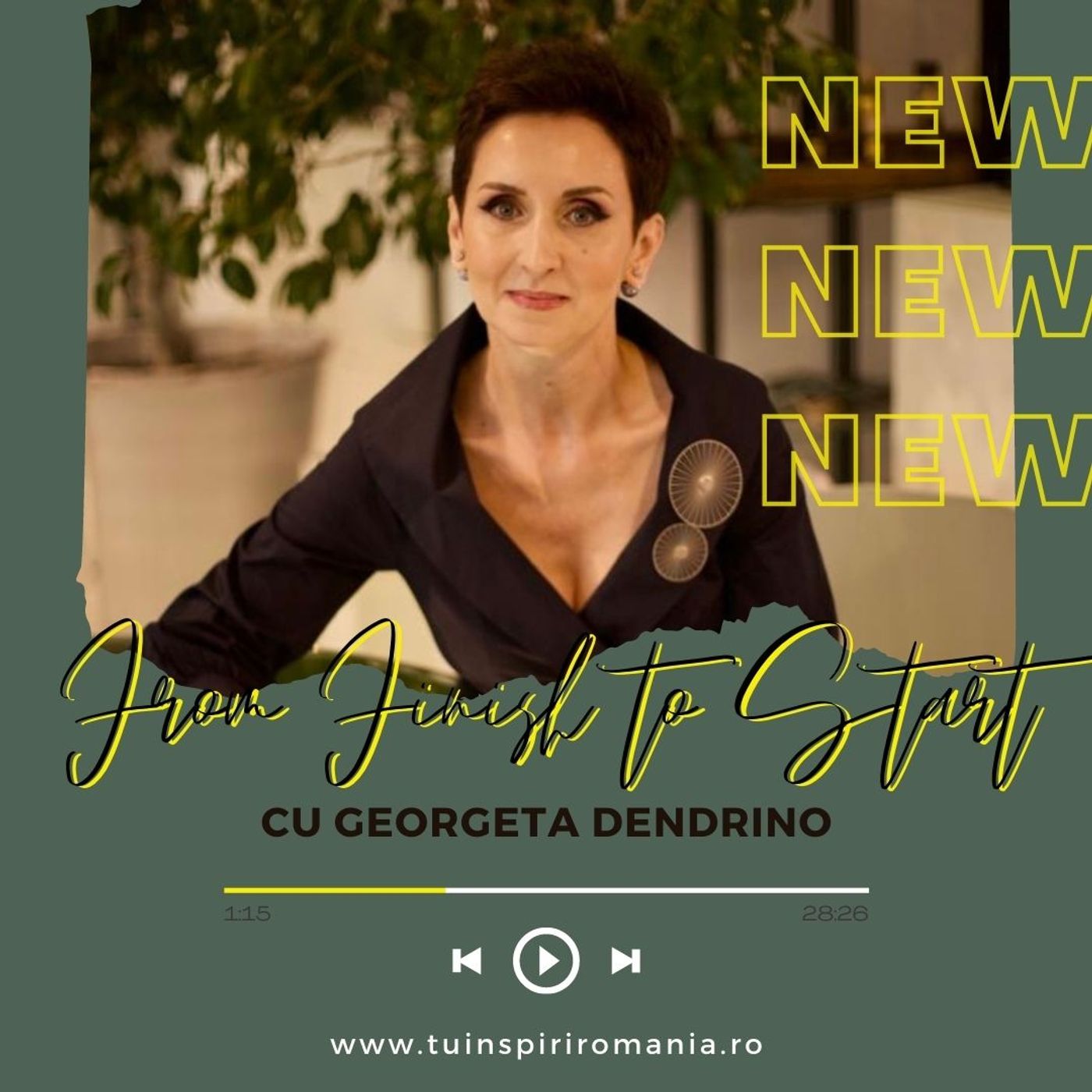 From FINISH to START | Despre valorificarea pasiunii în carieră | Georgeta Dendrino episode artwork