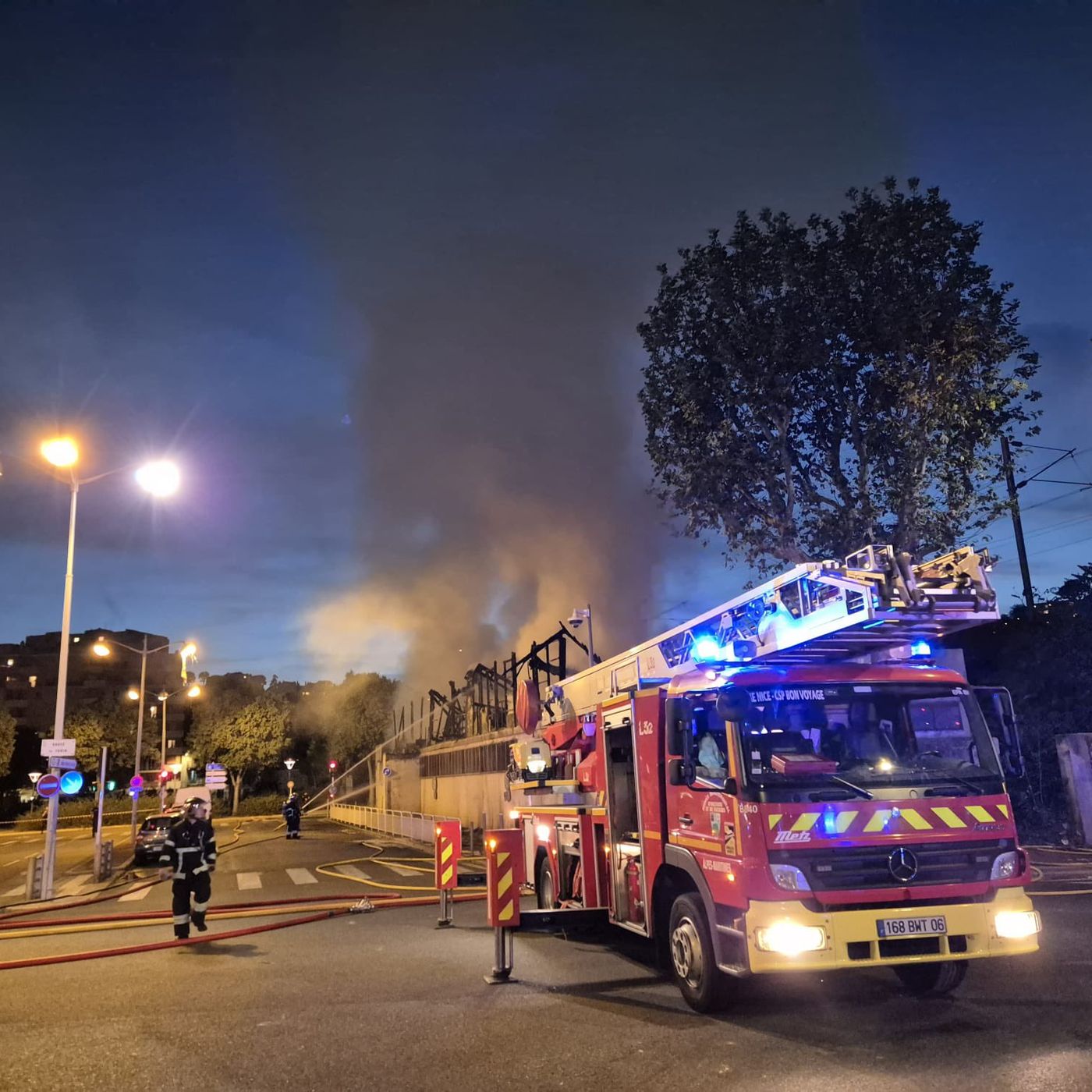Nizza24 lunedì 8 settembre: Incendio a Nizza - Météo Lunedì - Proteste per Aggressione Ferroviere
