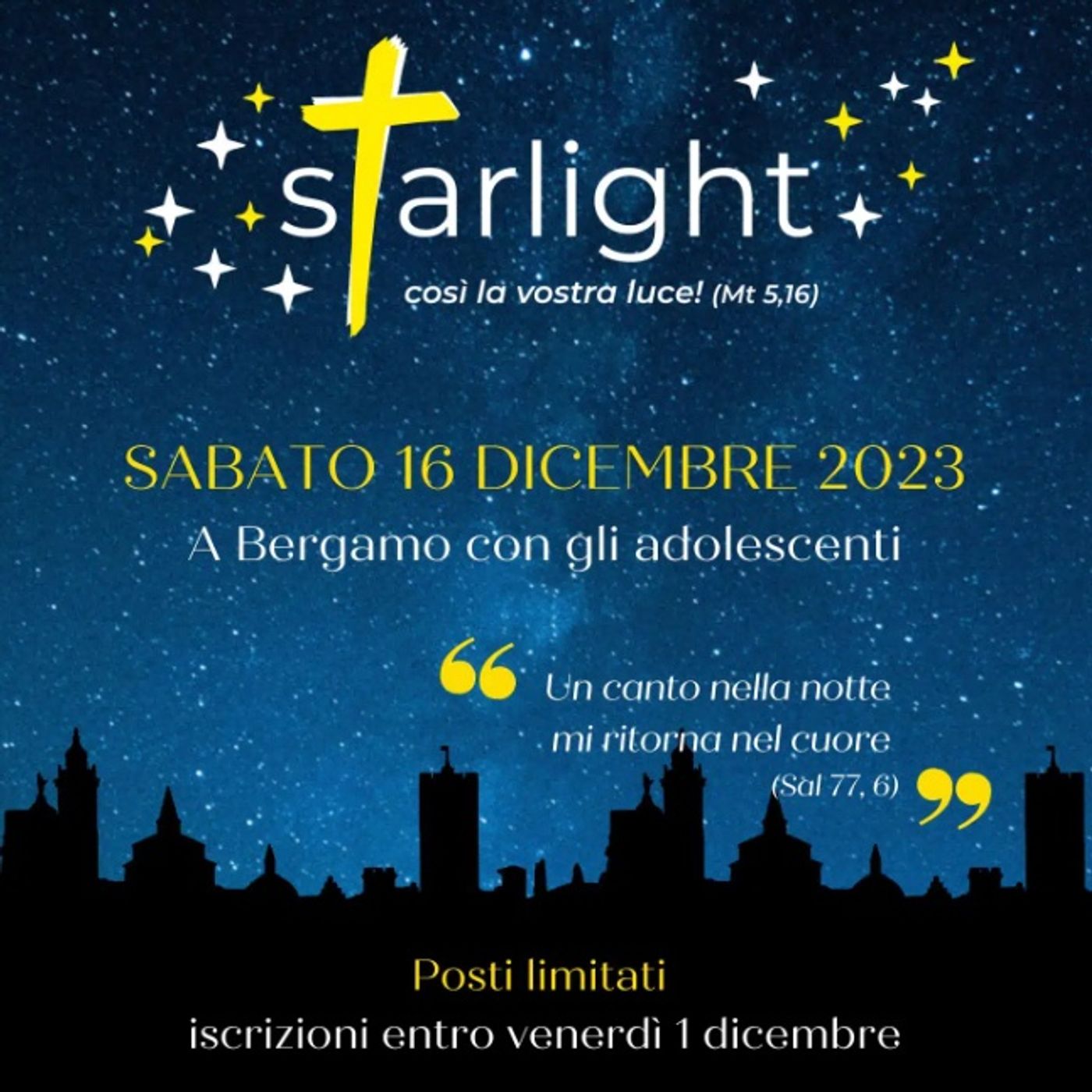 Starlight, gli adolescenti in preparazione al Natale: intervista a Gabriele Bazzoli  -  24 novembre 2023 episode artwork