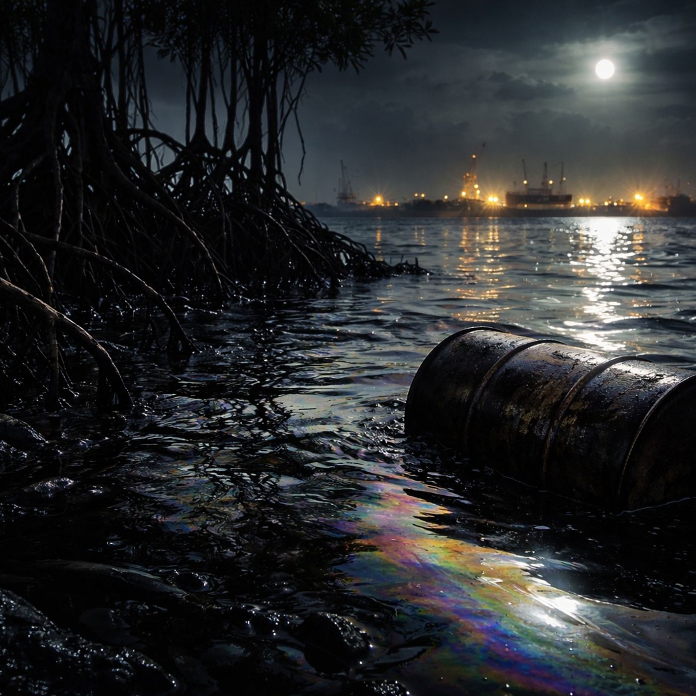 The Douala Petroleum-Harbor Masking episode artwork
