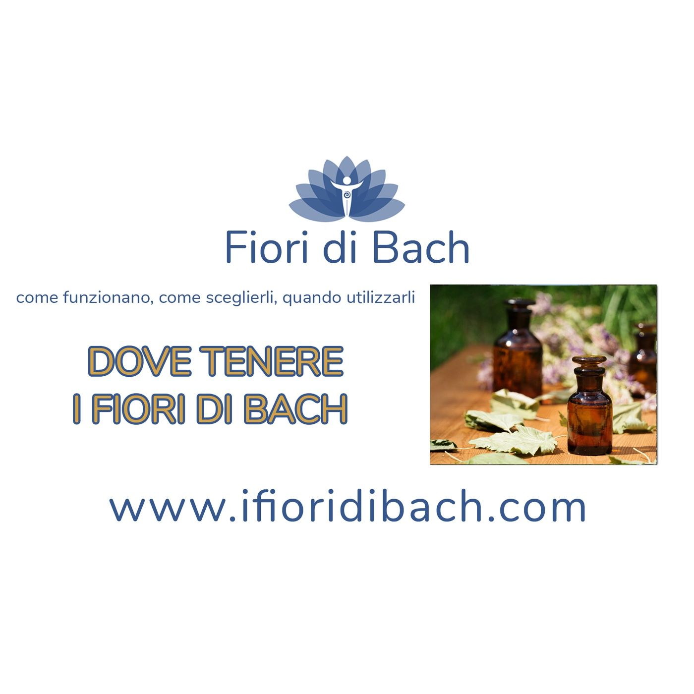 Fiori di Bach in pillole