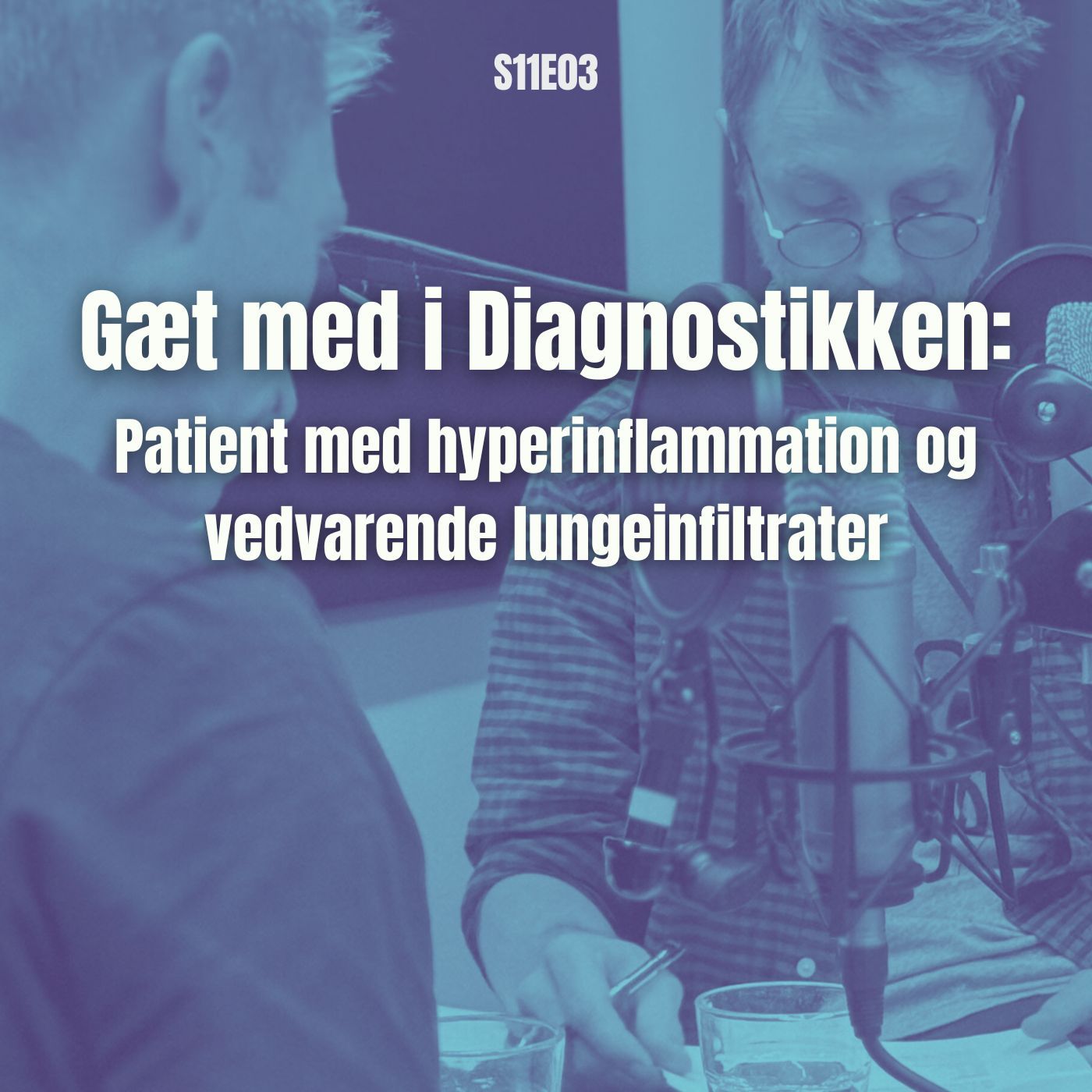 Gæt med i diagnostikken: Patient med hyperinflammation og vedvarende lungeinfiltrater