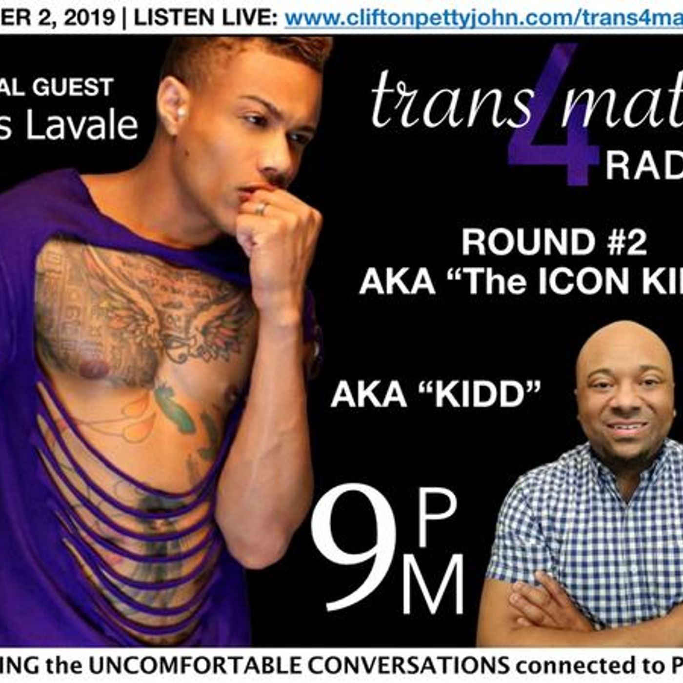 S1 E17: Darius Lavale Joins Clifton Pettyjohn Again on TRANS4MATION RADIO 2.0 episode artwork