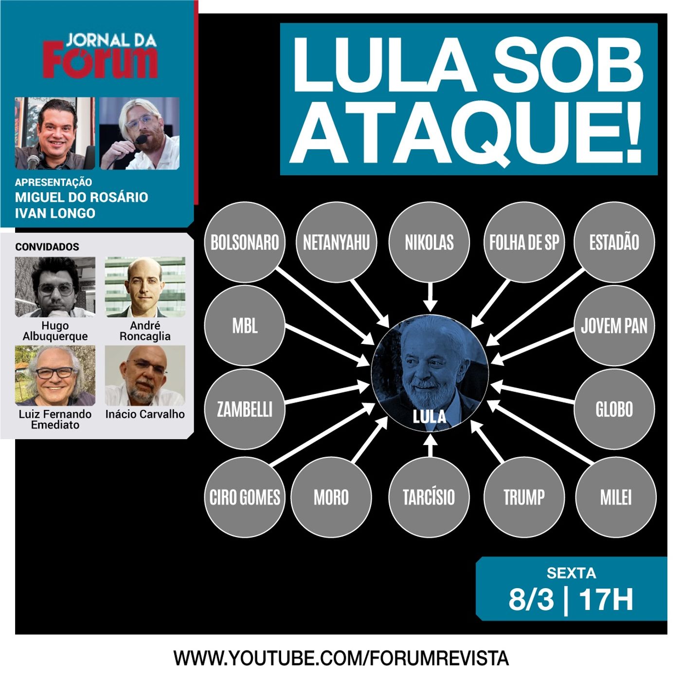Mídia lavajatista, bolsonaristas e lobby da guerra iniciam ataques coordenados ao governo Lula episode artwork