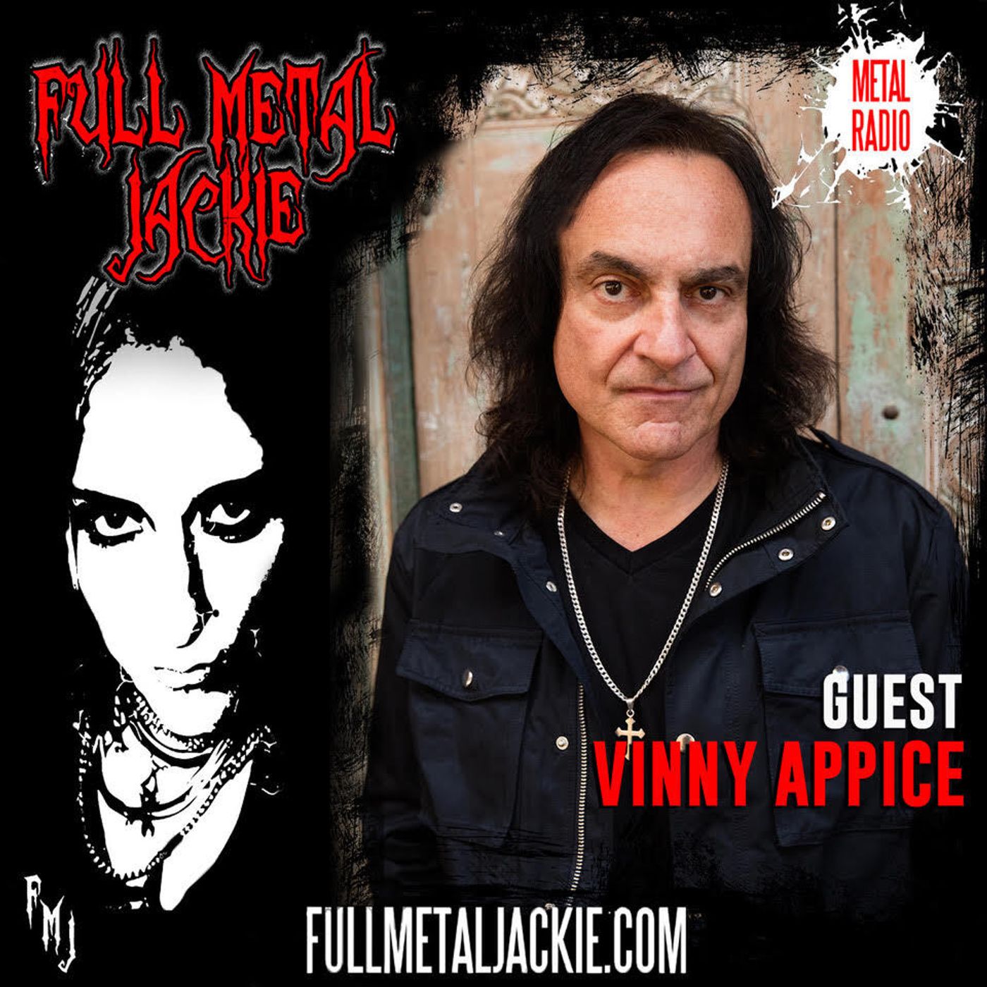 Vinny Appice on the FMJ RADIO SHOW episode artwork