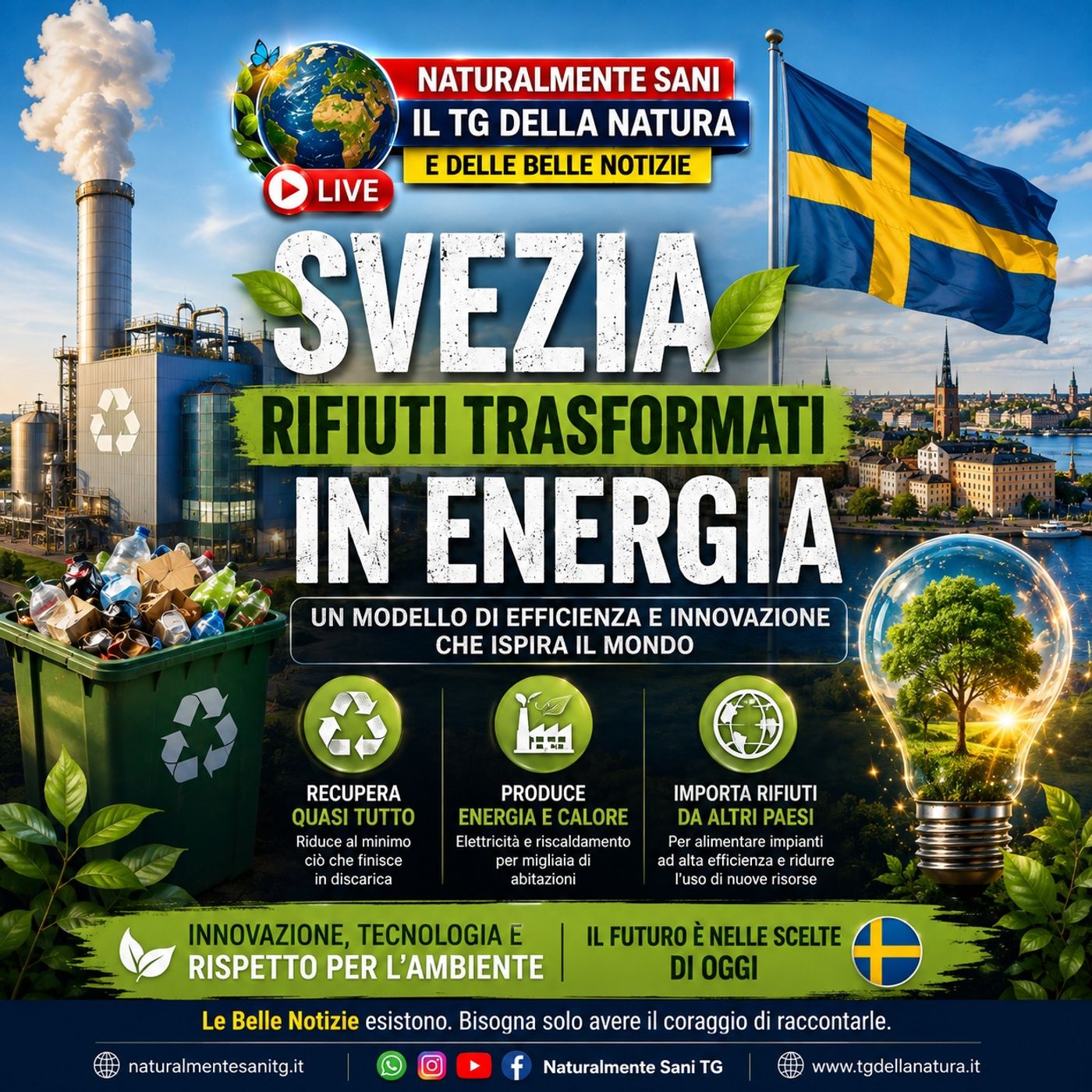 La Svezia trasforma i rifiuti... in energia episode artwork
