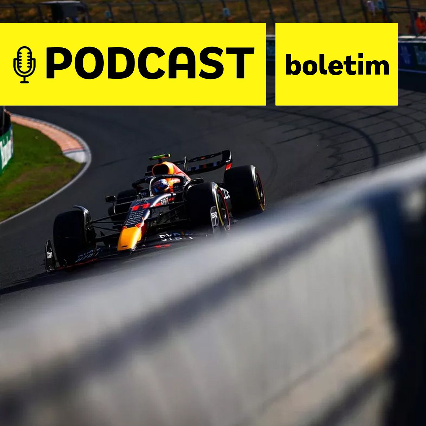 Podcast Boletim - Max bate Leclerc e é pole em casa! Debate do quali e mercado de 2023, com Drugo e Pietro episode artwork