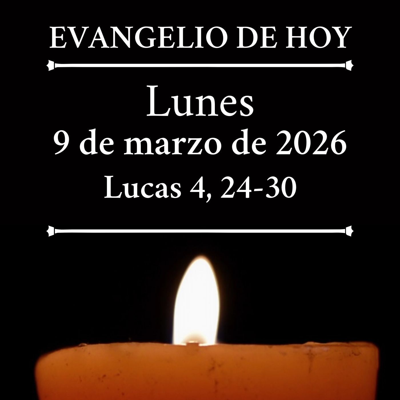 Evangelio del lunes 9 marzo de 2026 - Ningún profeta es aceptado en su pueblo episode artwork