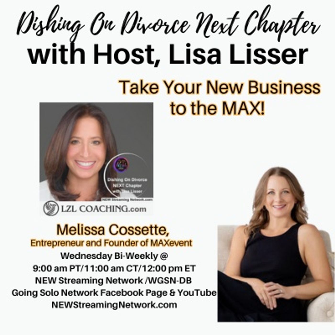 Take Your New Business to the MAX! with Guest Melissa Cossette episode artwork