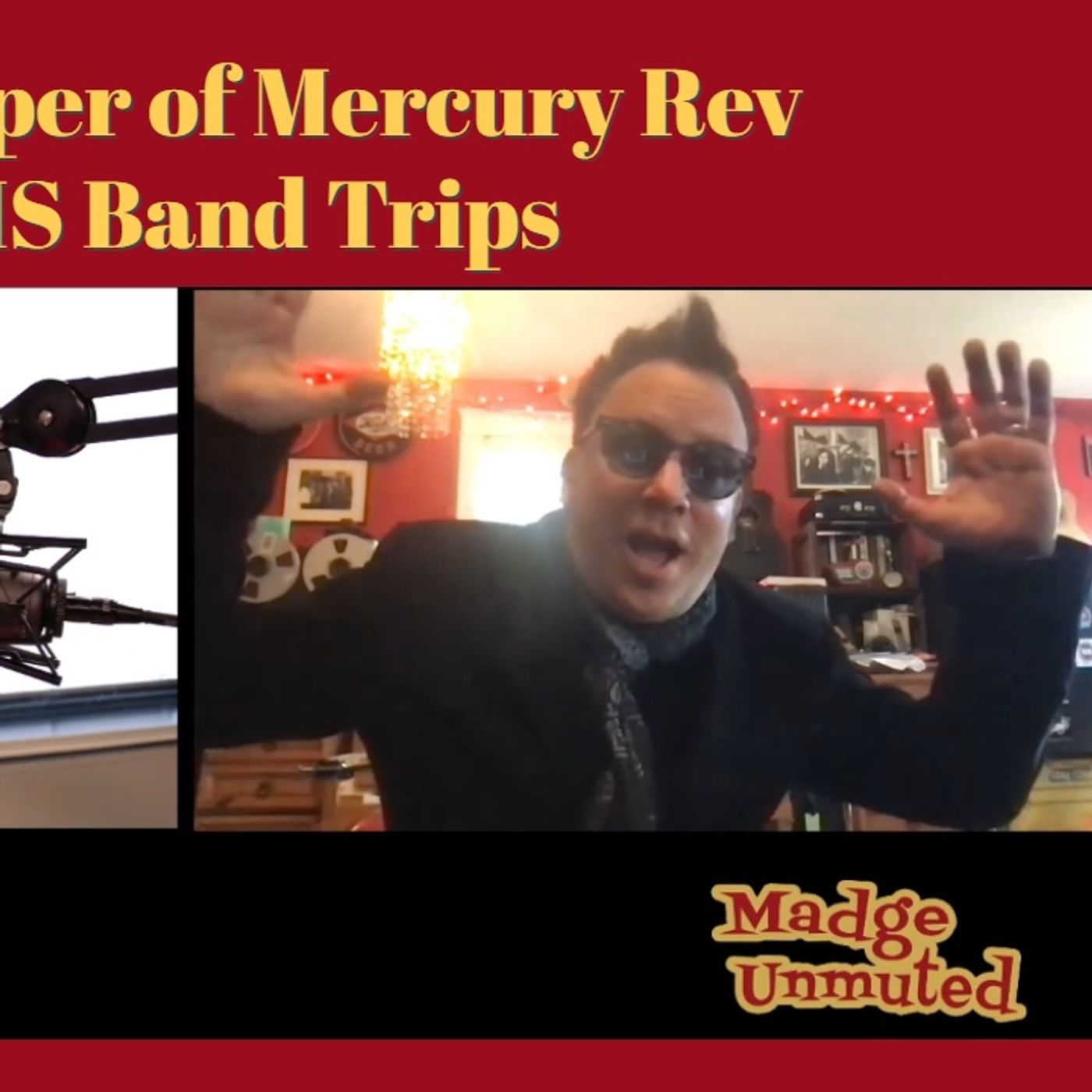 Grasshopper (Sean Mackowiak) of Mercury Rev on Delinquent HS Band Trips episode artwork