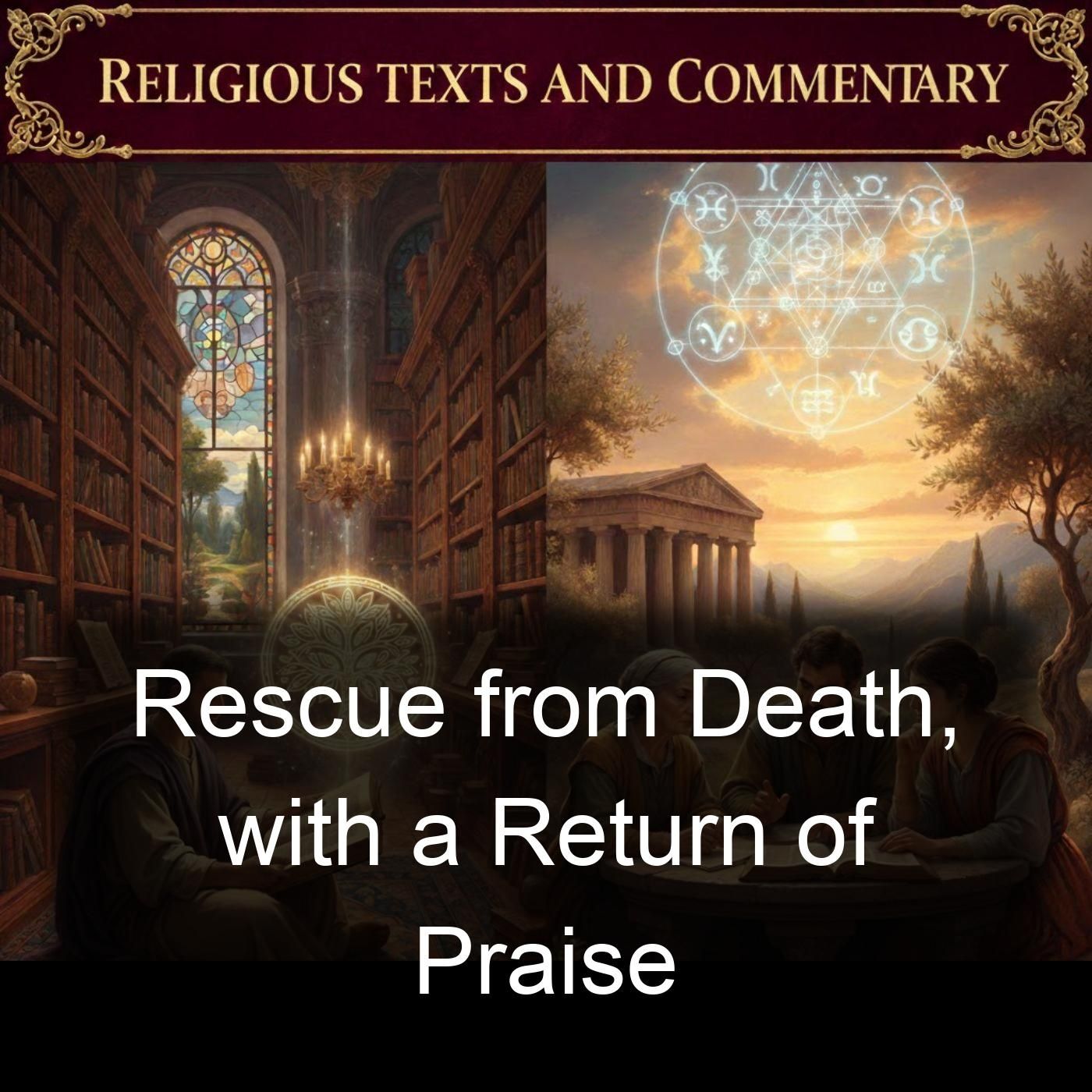 Rescue from Death, with a Return of Praise