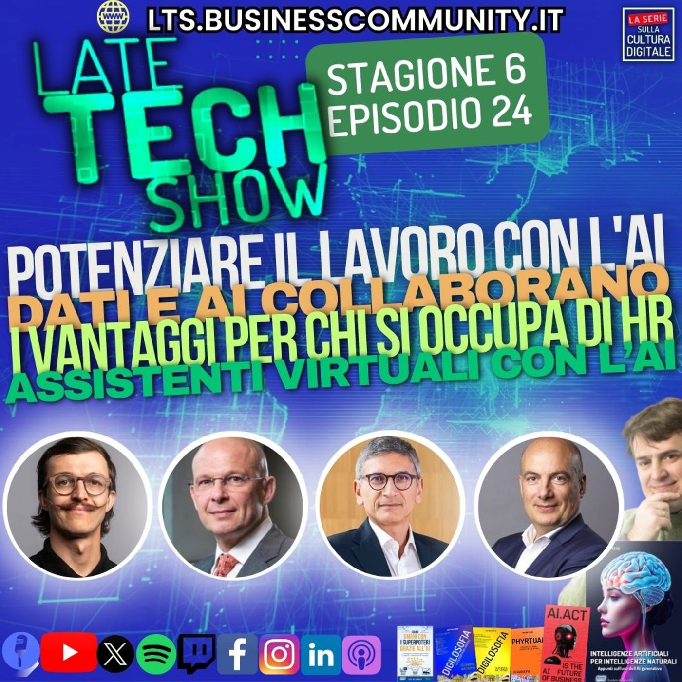 Potenziare il lavoro con l'AI, Dati e AI collaborano, vantaggi per HR e assistenti virtuali - S06e24