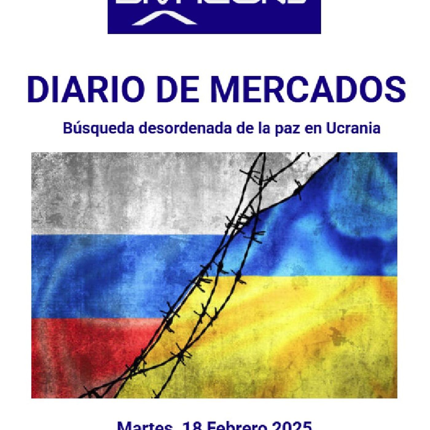PODCAST en abierto DIARIO DE MERCADOS Martes 18 Febrero 2025 episode artwork
