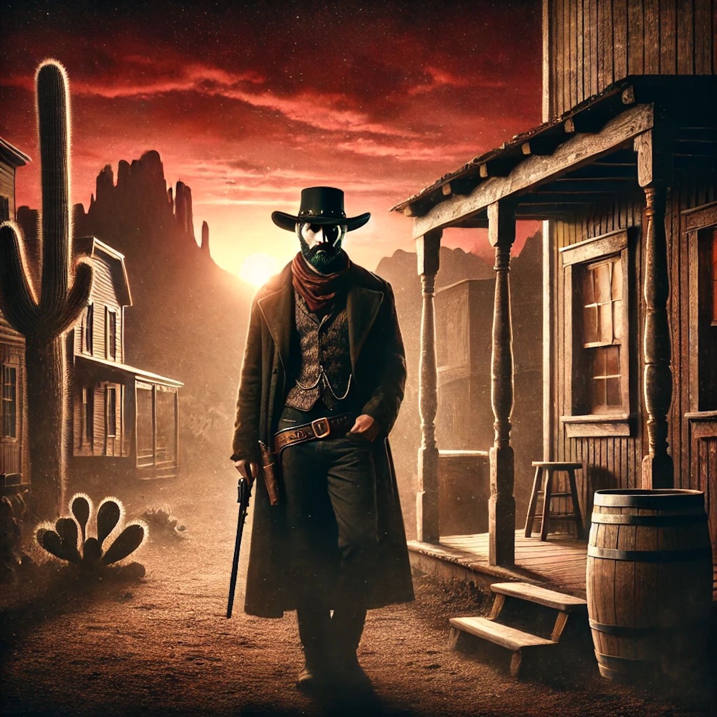 "It's a hell of a thing, killing a man. You take away all he's got and all he's ever gonna have episode artwork