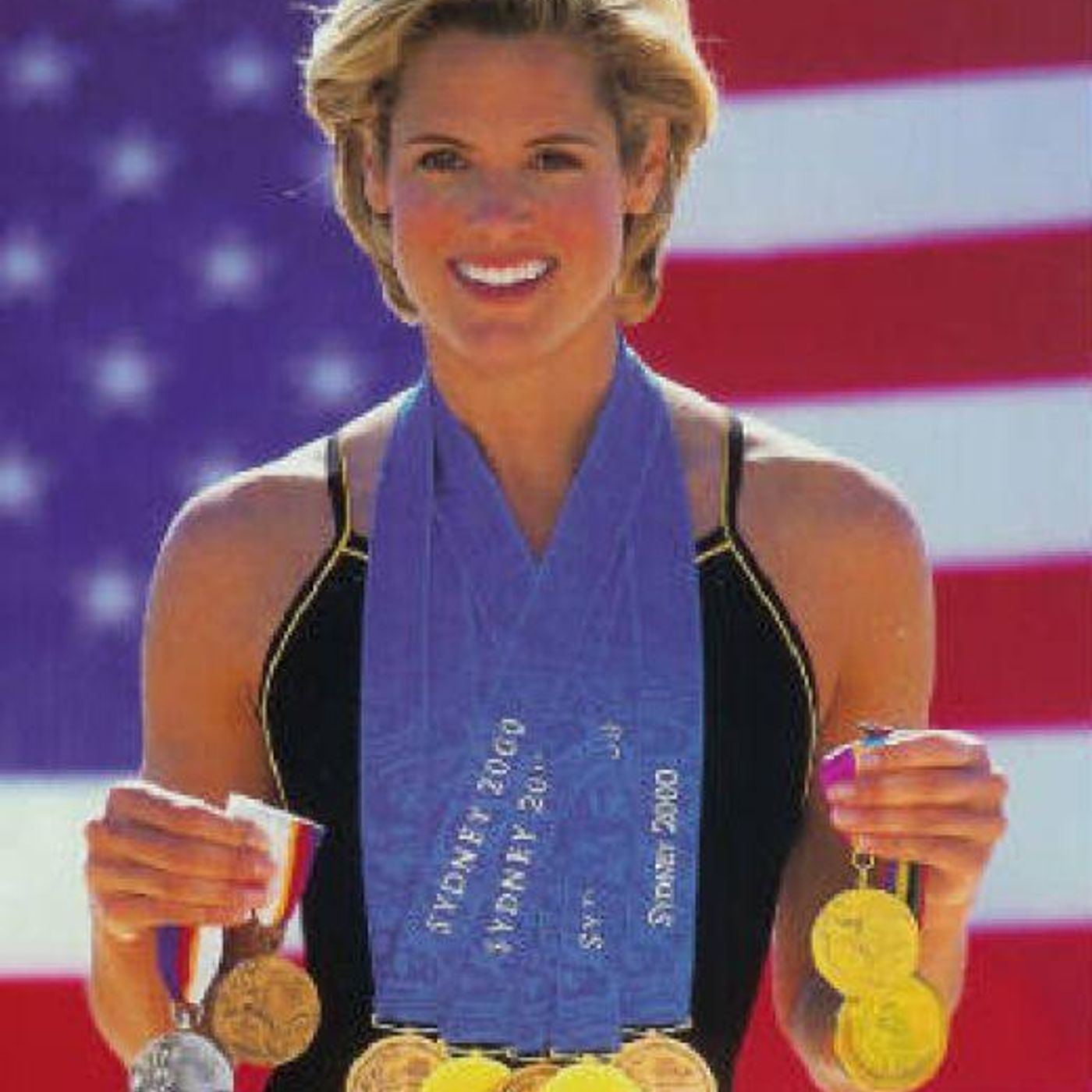 Dara Torres Olympic swimming medalist is interviewed by David Cogan of Eliances