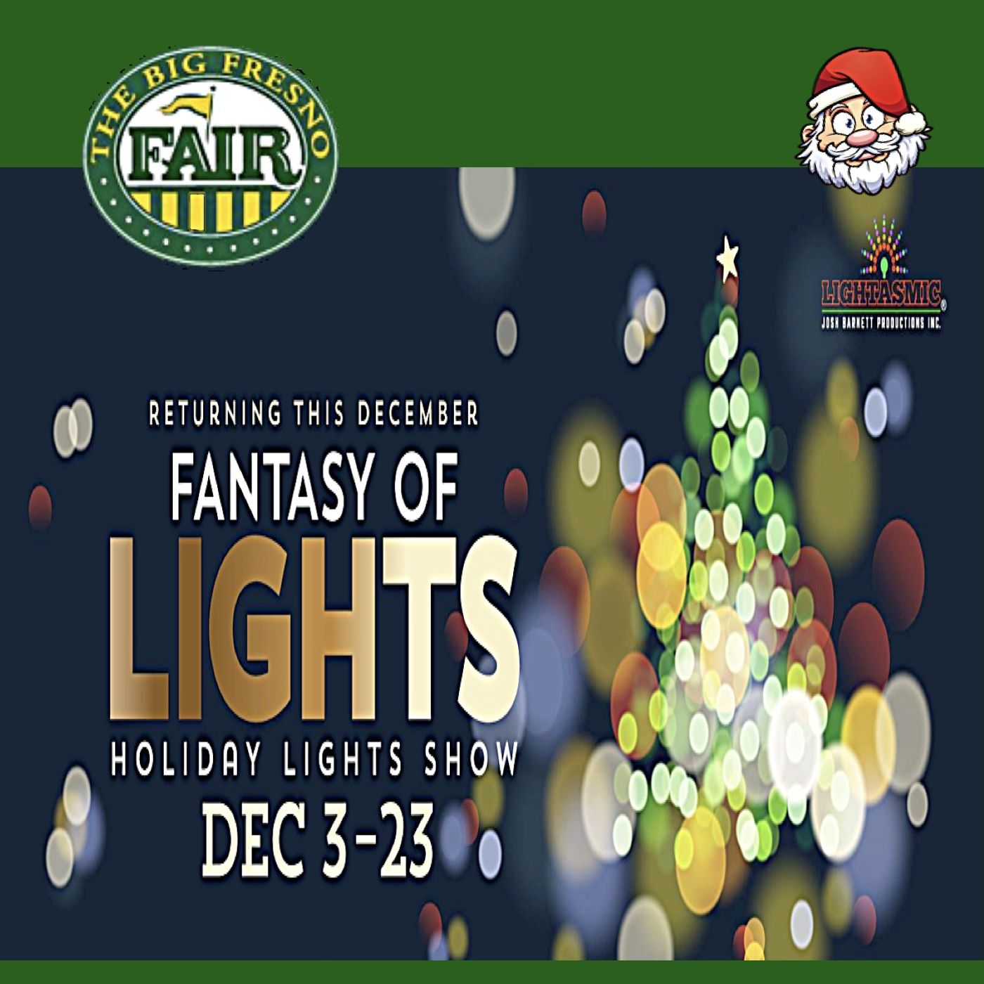 Fresno fairground Festival of Lights presented by Countyfairgrounds