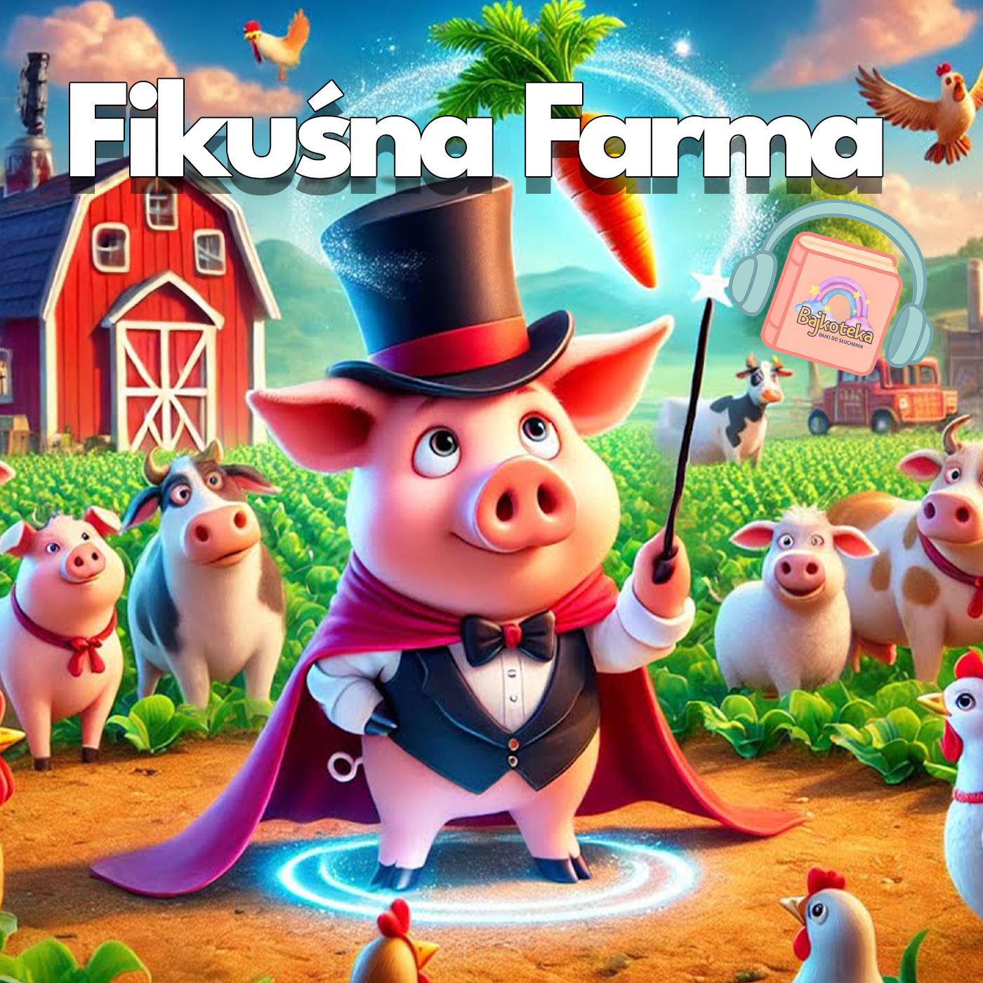 🌾🐑Fikuśna Farma🐓 | Bajka Do Słuchania Dla Dzieci | Audiobook🌙