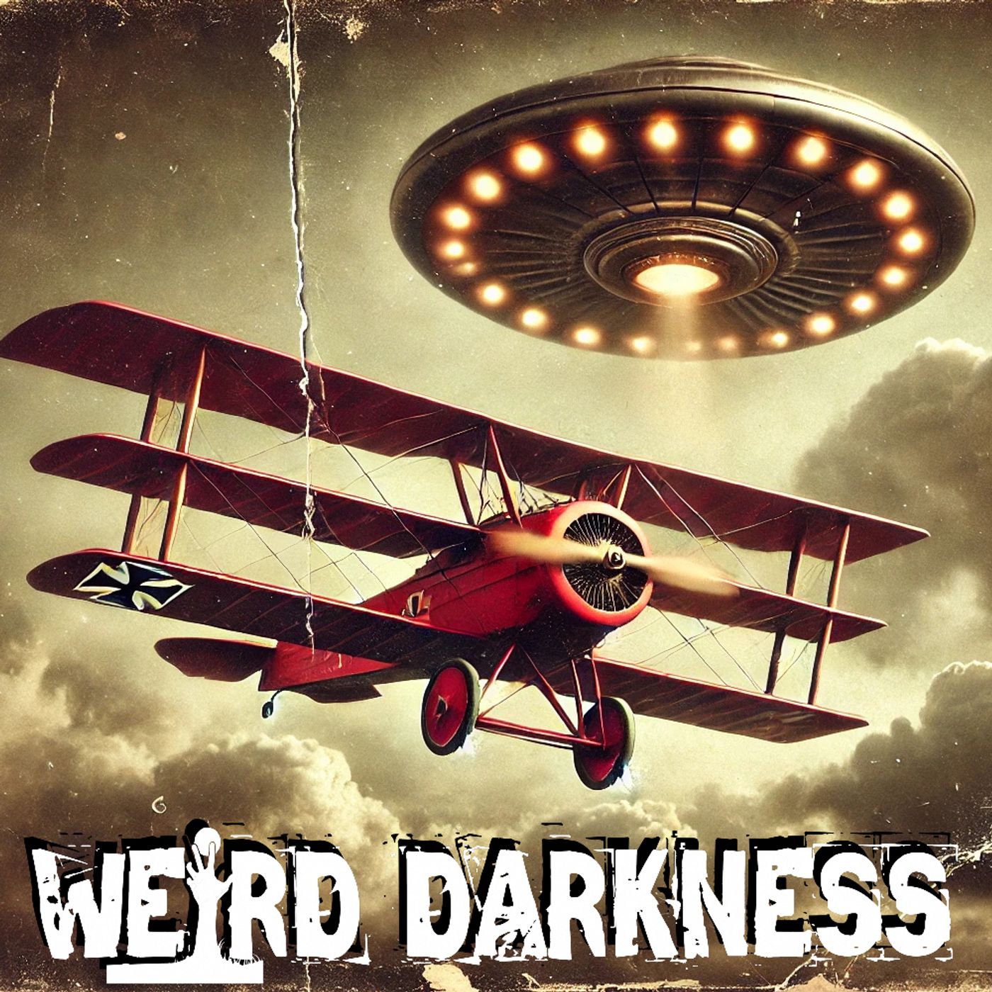 cover of episode “Before Roswell: UFO Reports and Strange Humanoid Encounters of the Early 1900s" #WeirdDarkness