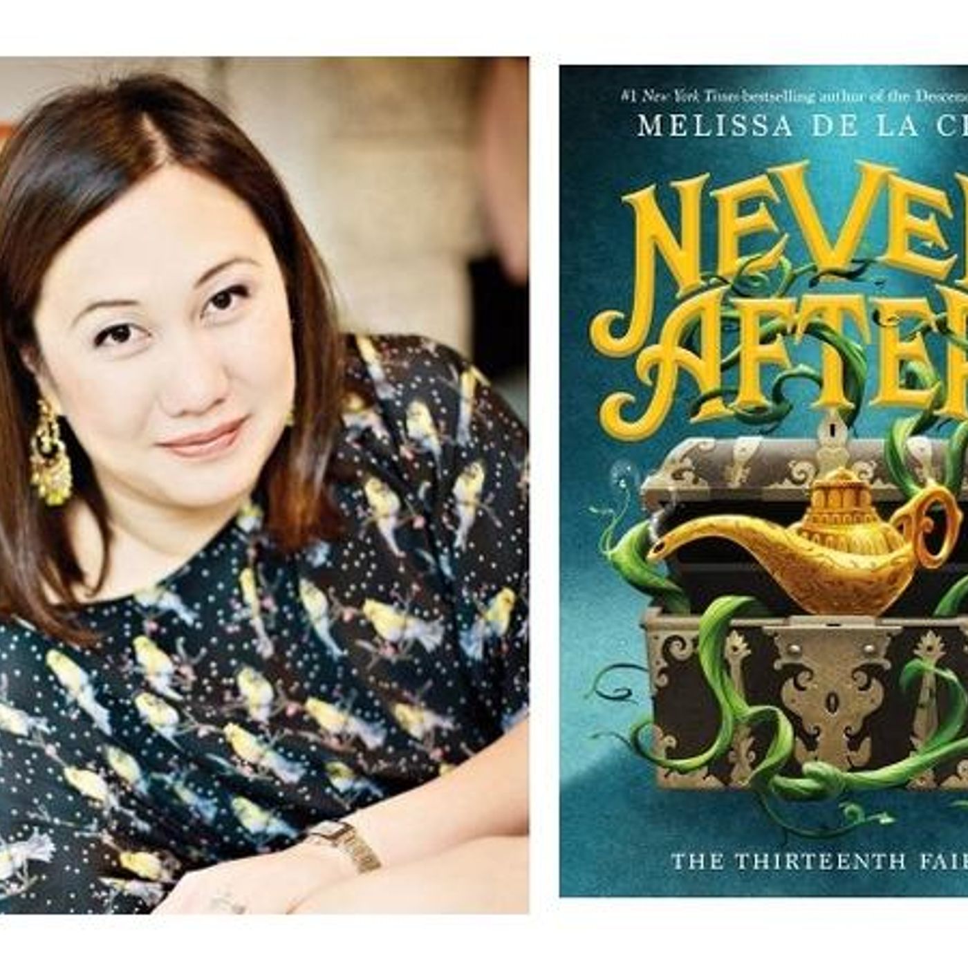 Author Melissa de la Cruz returns to #ConversationsLIVE with #NeverAfter episode artwork