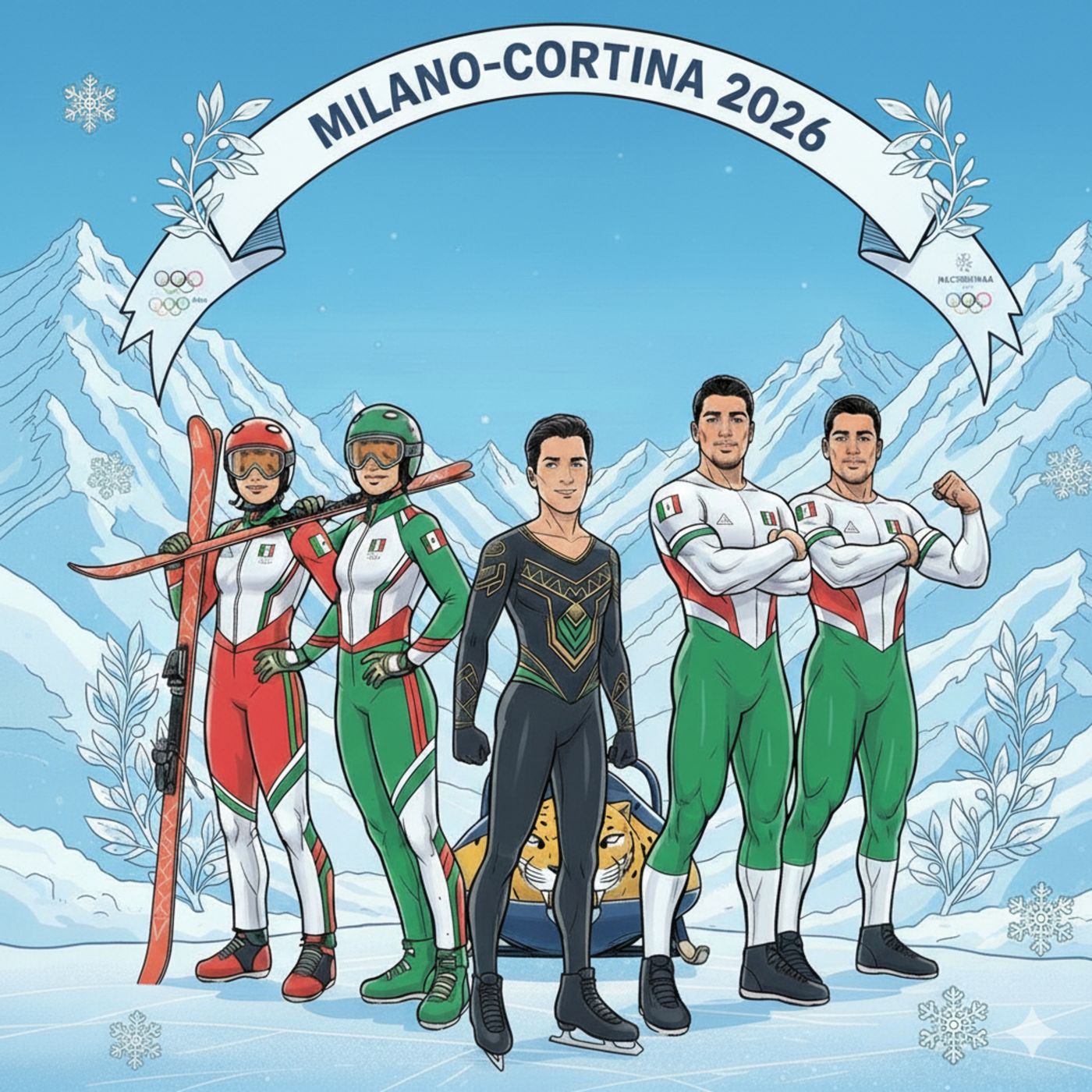 Mexicanos en juegos olimpicos de invierno 2026