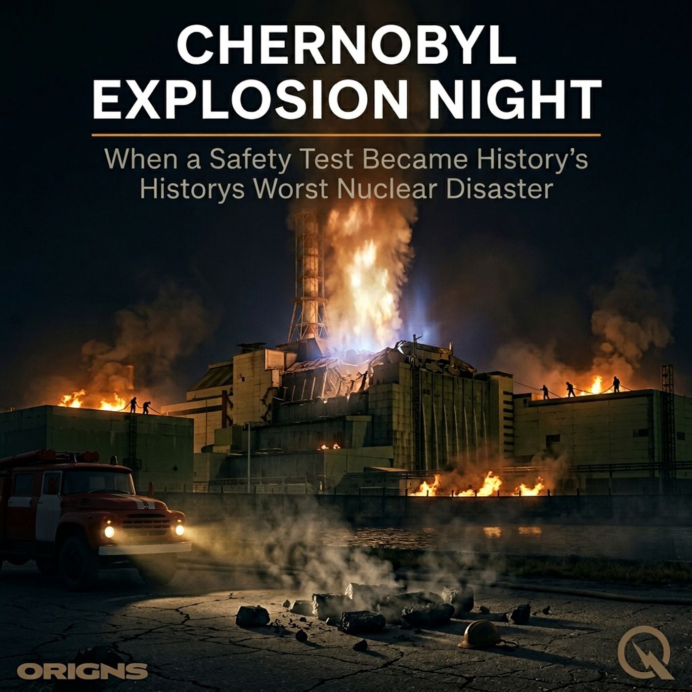 Chernobyl Explosion Night