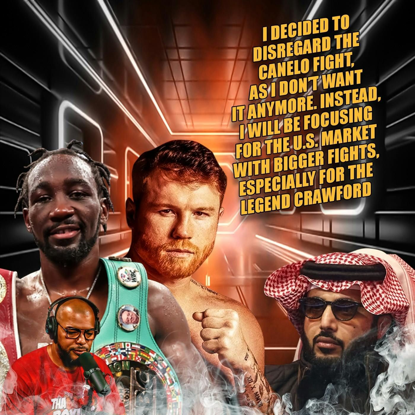 ☎️Canelo Says Crawford Is An “Easy Fight”…Turki Alalshikh No Longer Interested in Canelo-Crawford😱 episode artwork