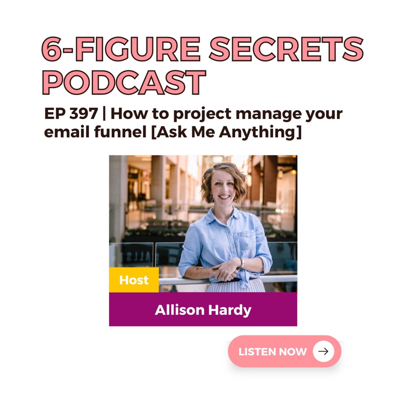 EP 397 | How to project manage your email funnel [Ask Me Anything]