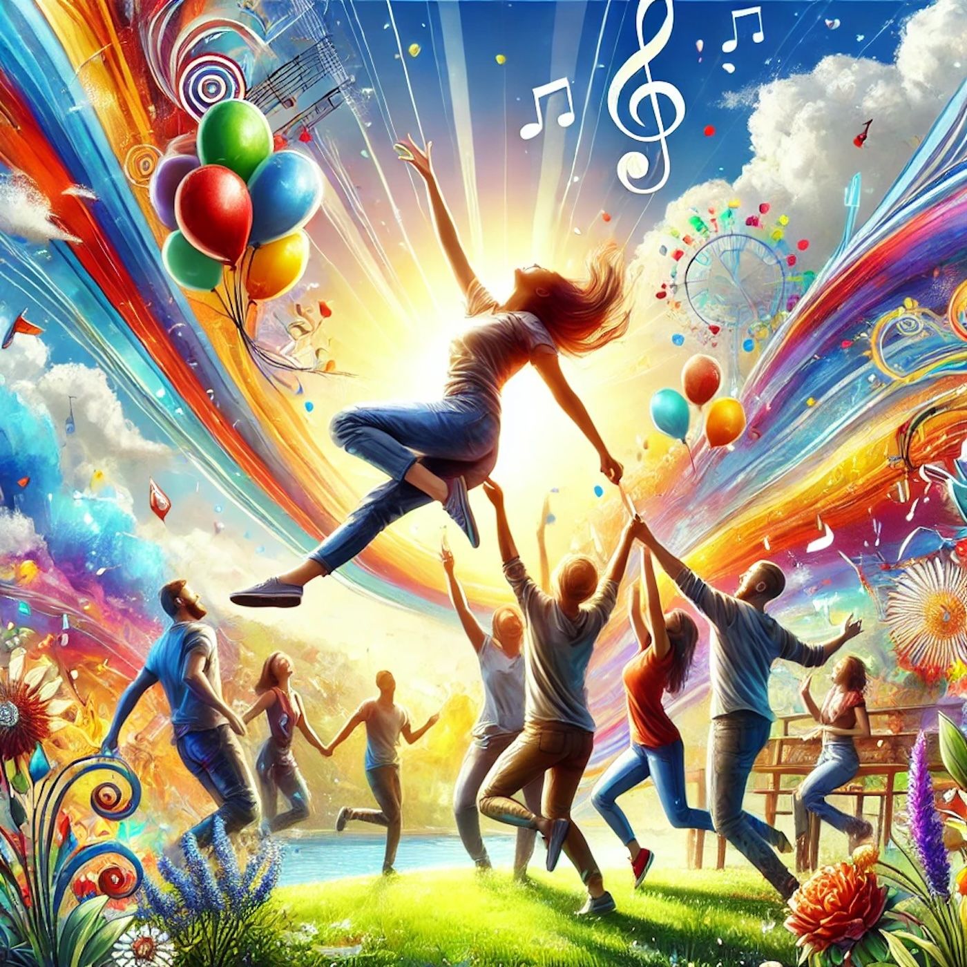 "Put me up, put me down, put my feet back on the ground. Put me up, take my heart and make me happy." episode artwork