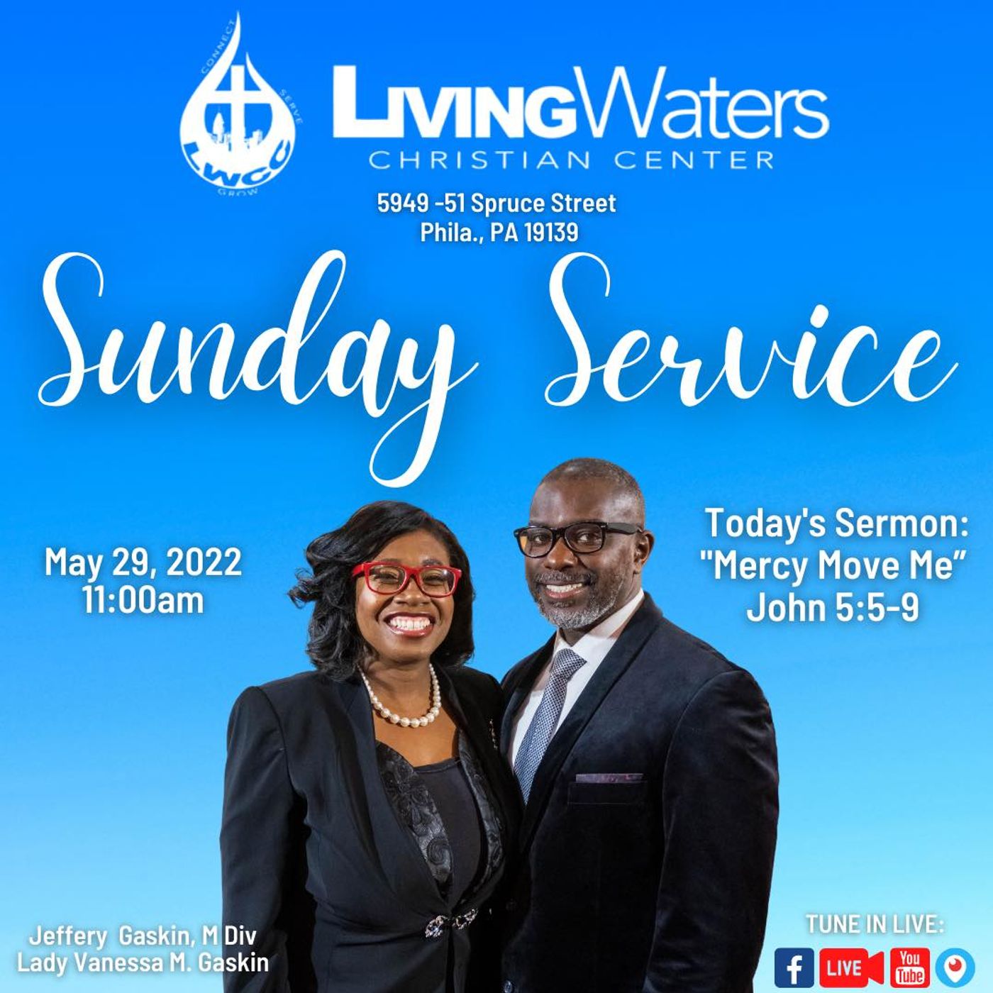 Sunday Service - Mercy Moved Me Sunday Service - Mercy Moved Me