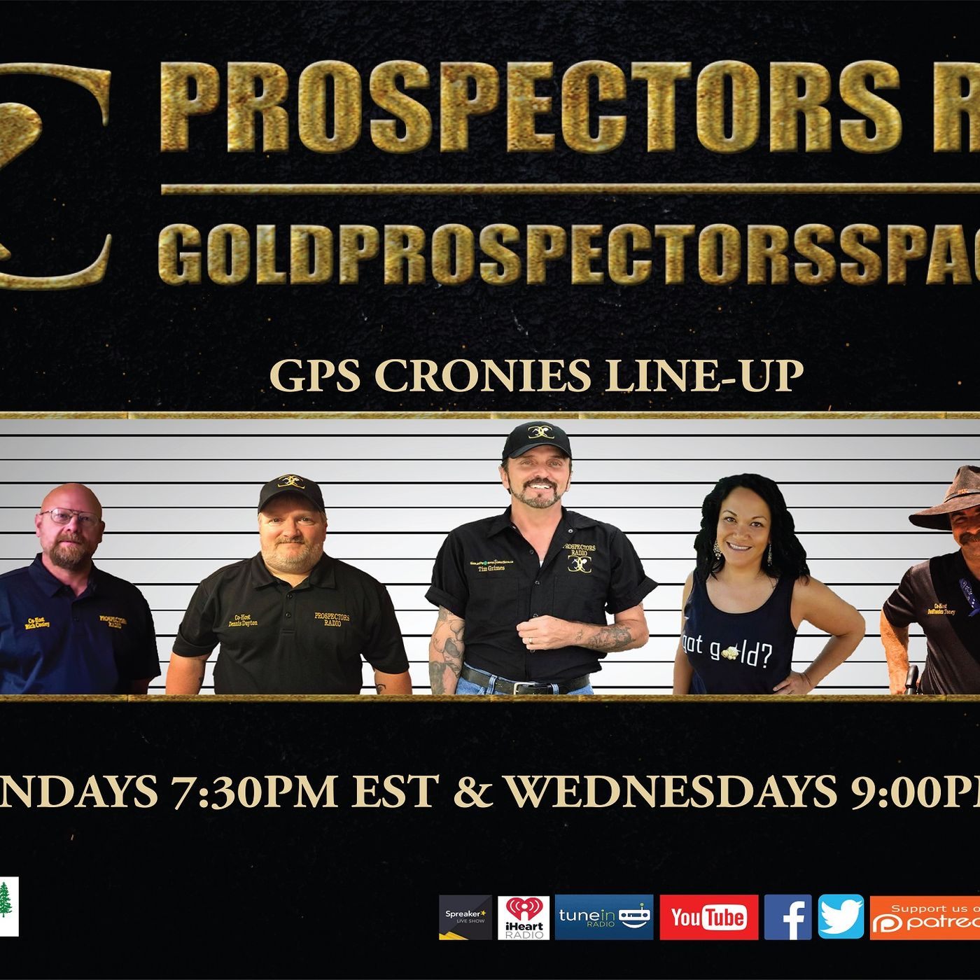 Prospectors Radio LIVE  Sunday 4-7-24  Special Guest Nikki Baillie