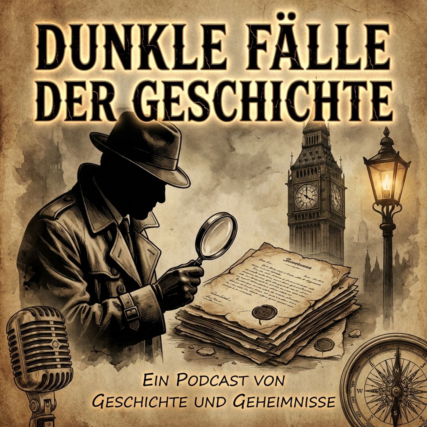 Dunkle Fälle der Geschichte podcast artwork