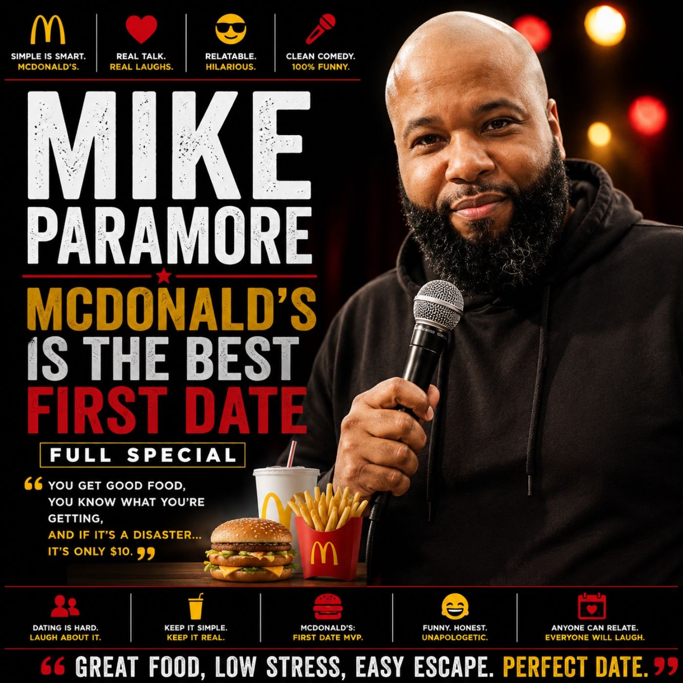 Mike Paramore - McDonald’s Is The Best First Date Full Special (Stand-up Comedy) episode artwork