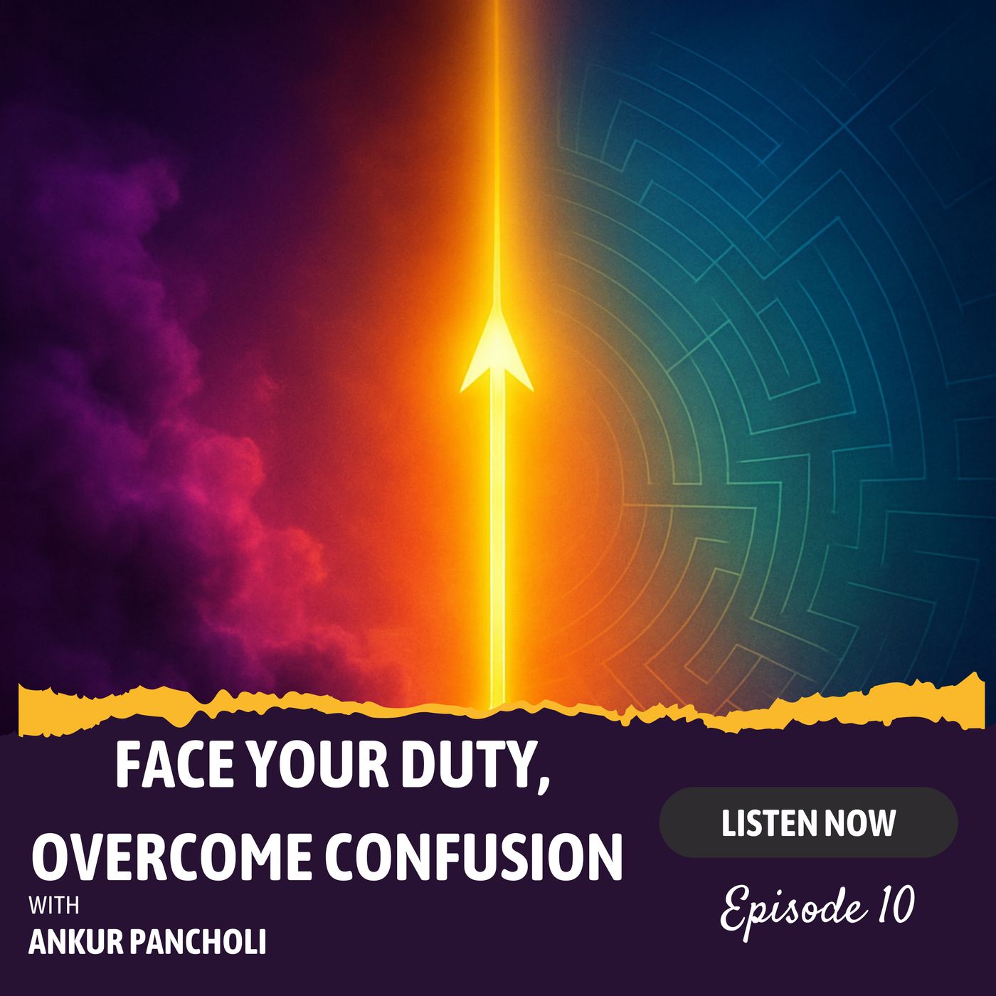 Episode 10: Face Your Duty, Overcome Confusion — Krishna’s Early Guidance to Arjuna episode artwork