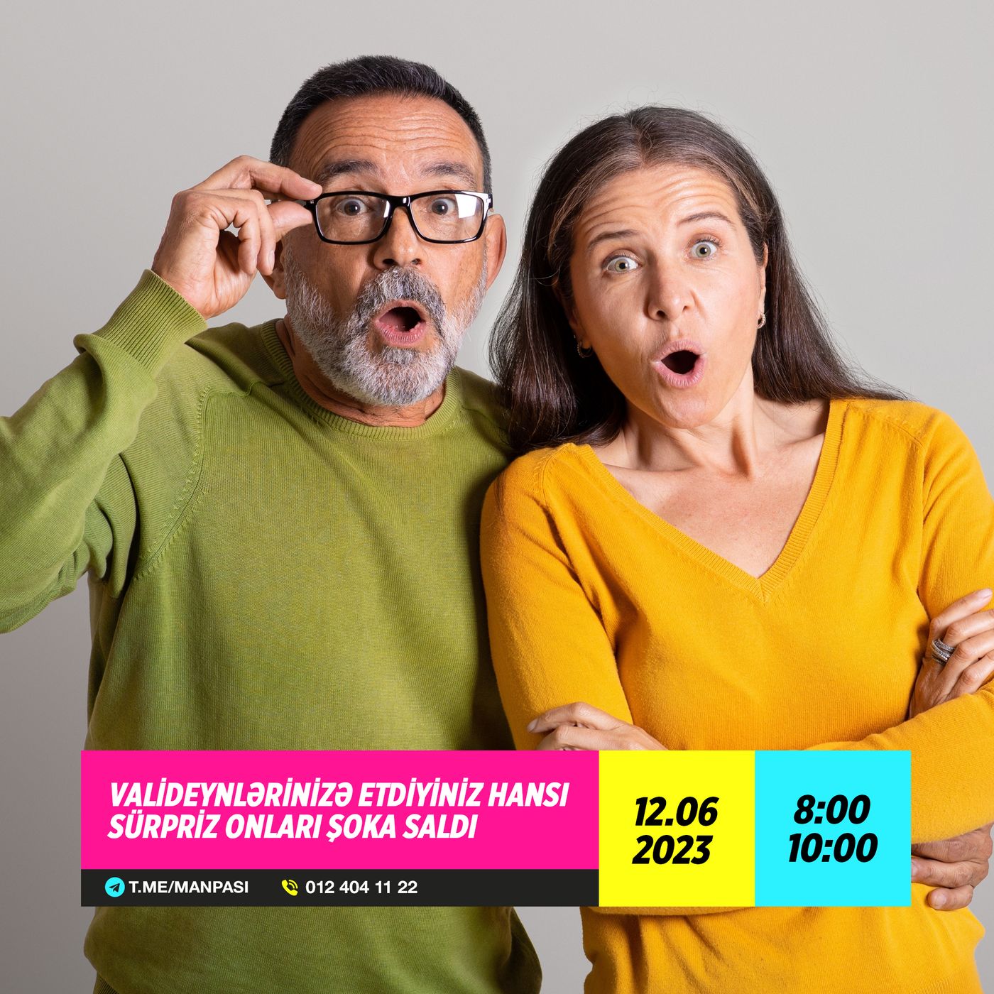 Valideynlərinizə etdiyiniz hansı sürpriz onları şoka saldı? 12.06.2023