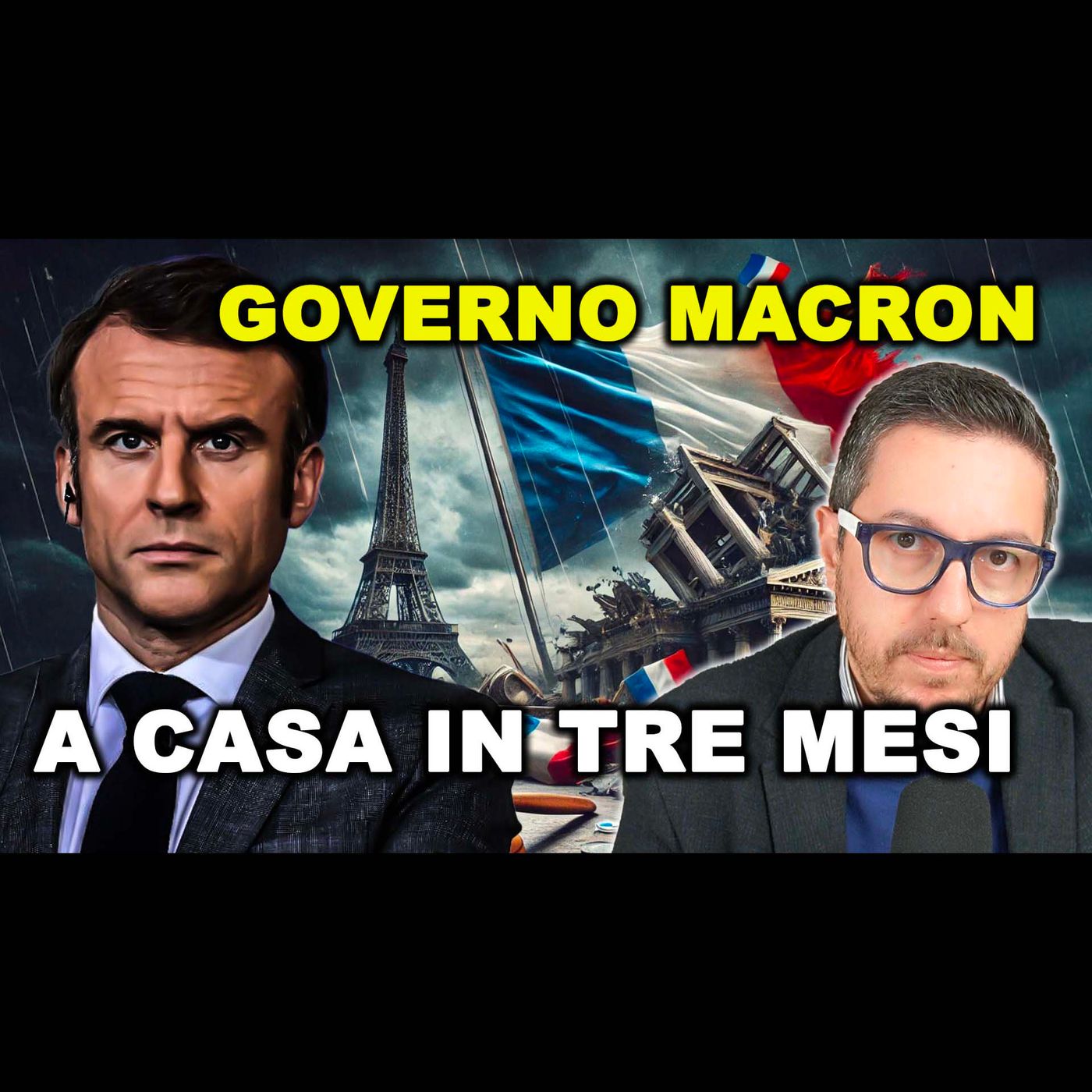 CADE IL GOVERNO BARNIER di MACRON | Il più breve della storia francese