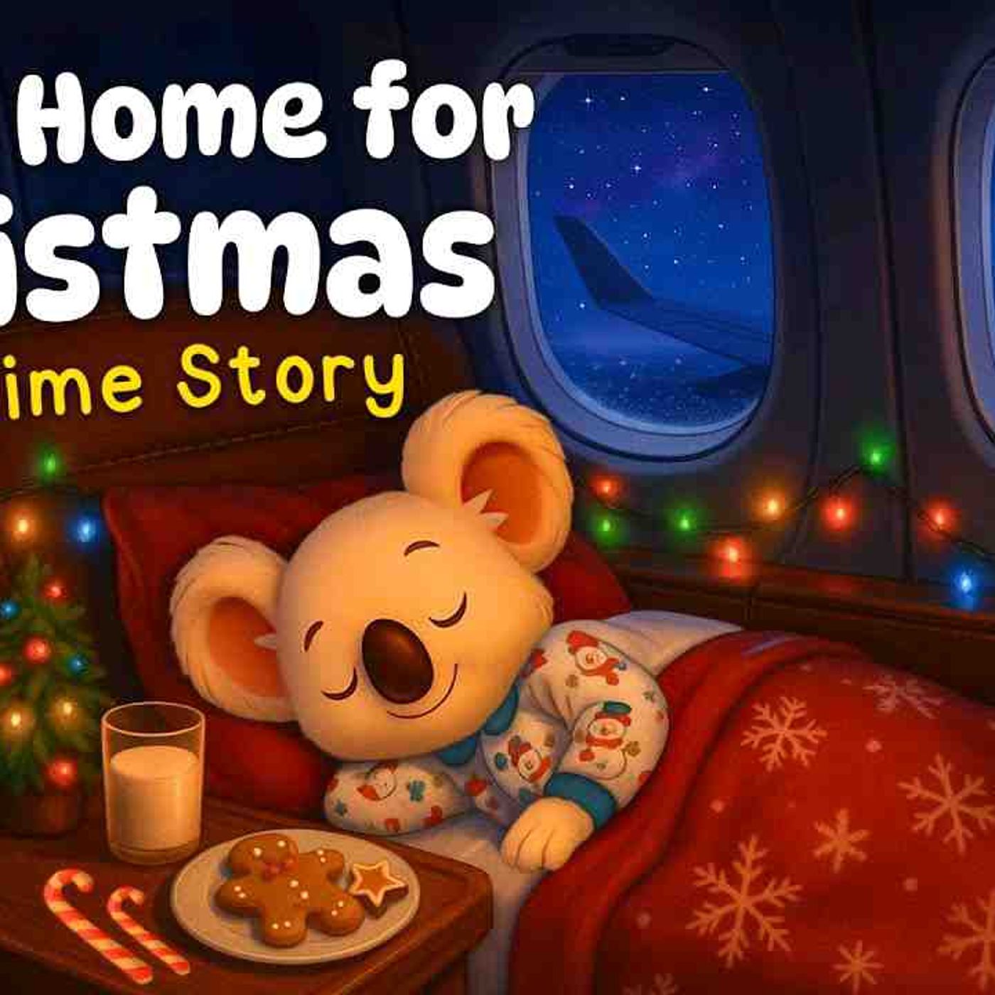 Flying Home for Christmas ✈️ 🎄 Festive Bedtime Story for Kids 😴 with Koko The Koala episode artwork